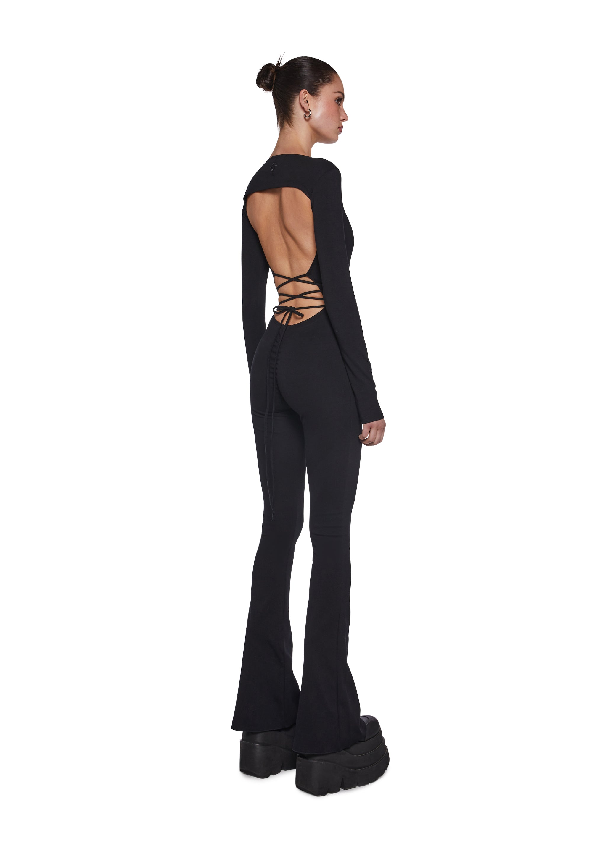 Signal Open Back Catsuit