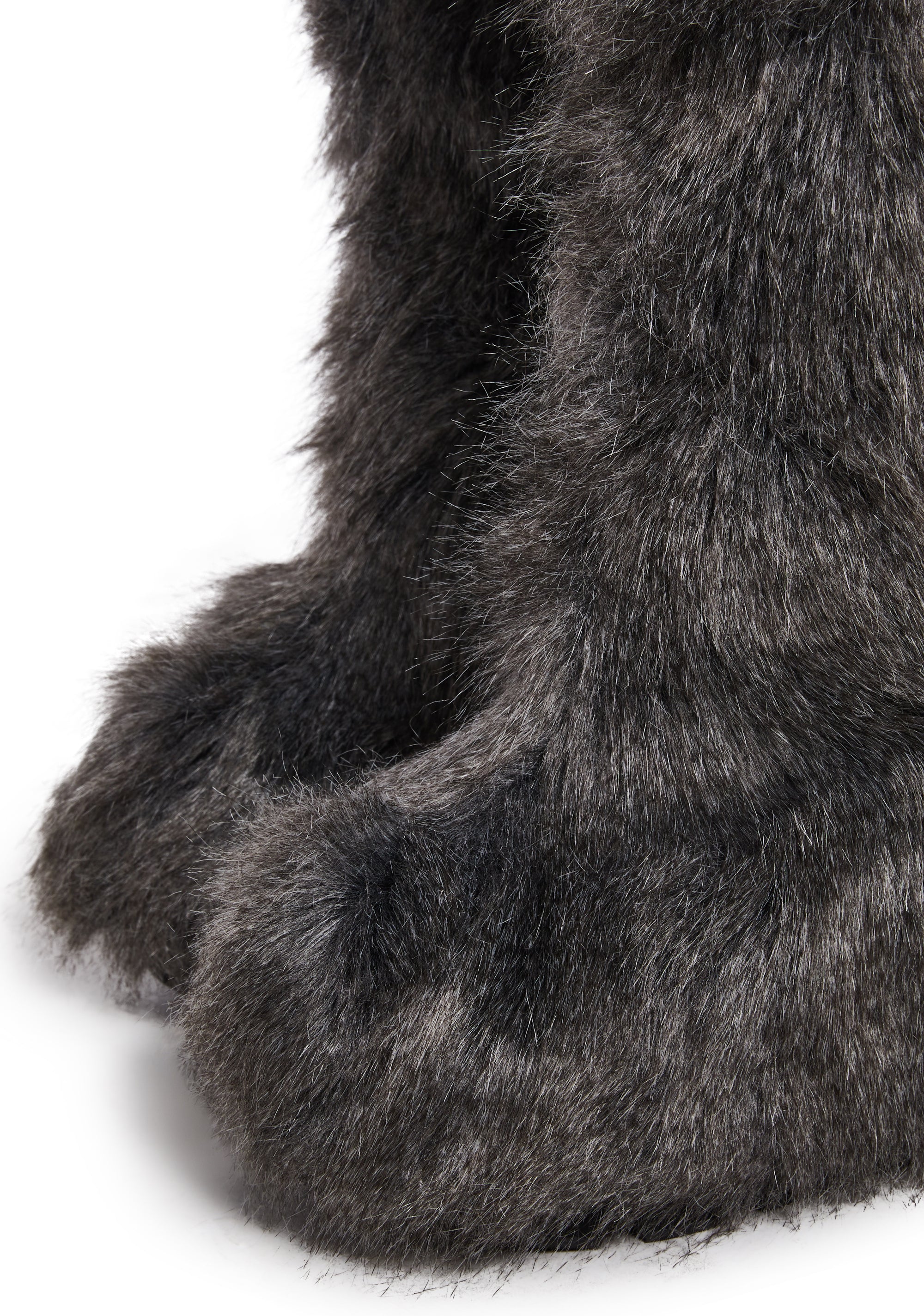 Wild Instincts Thigh High Boots - Gray