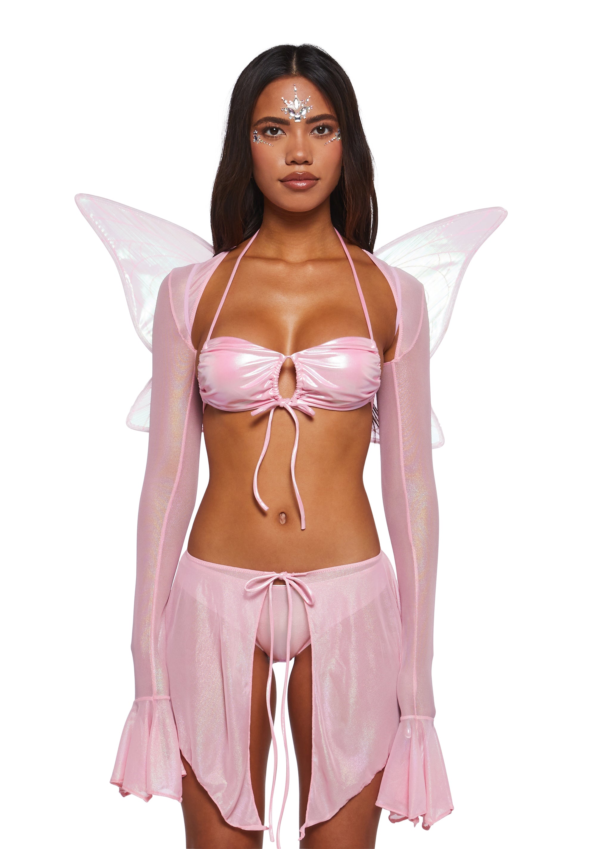 Fairy Nights Lingerie Set With Wings