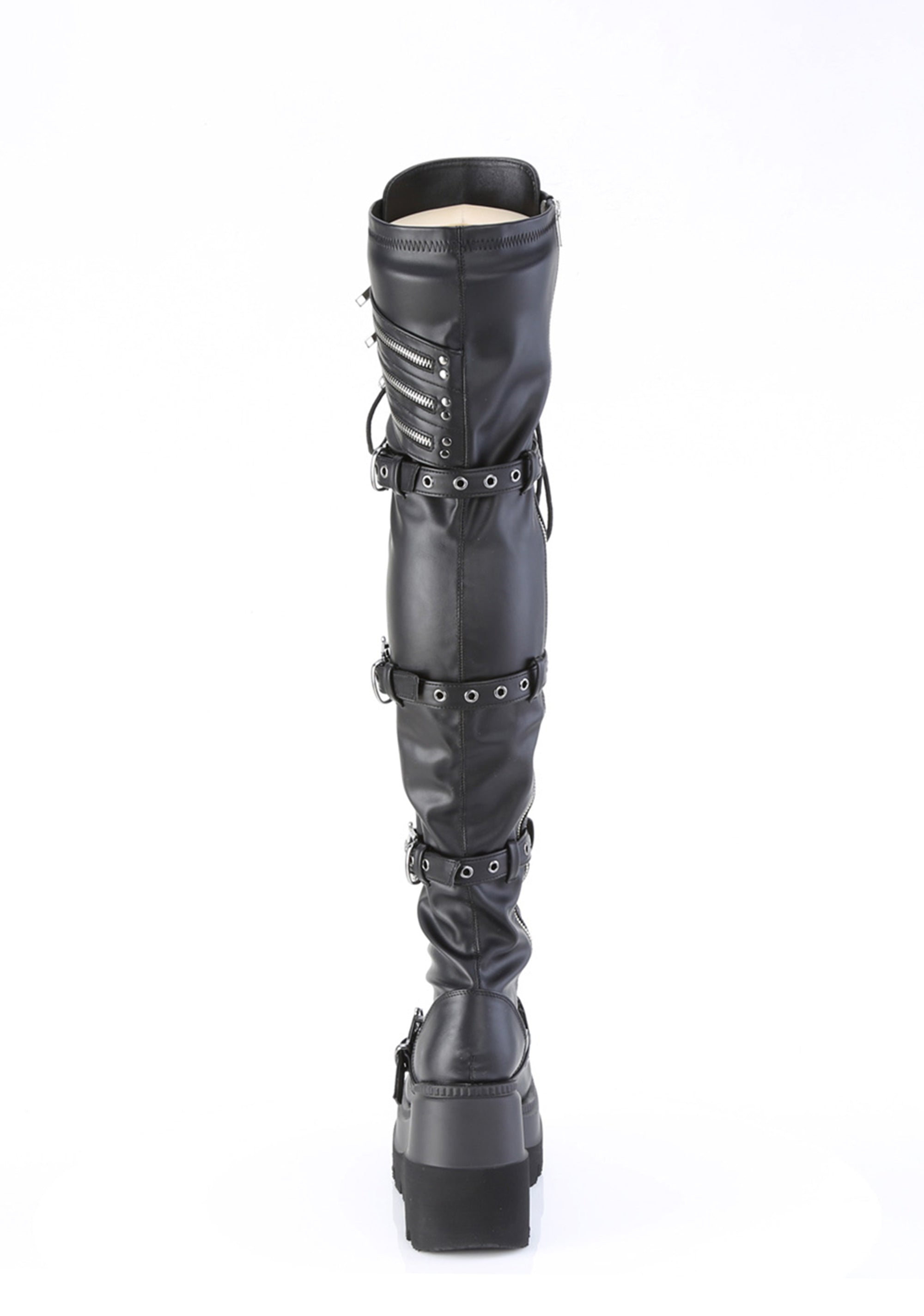Shaker-420 Thigh-High Boots
