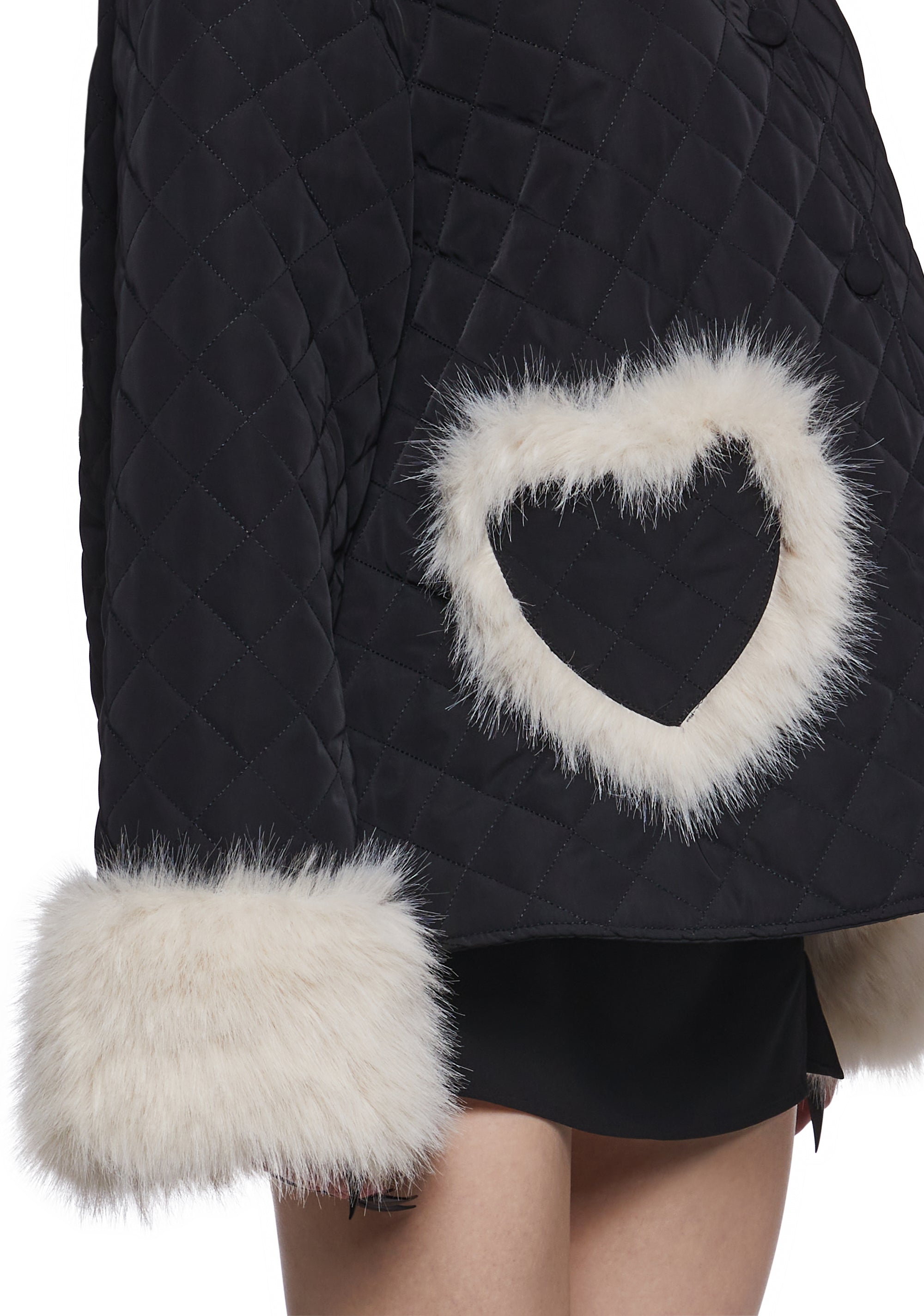 Humbug Season Quilted Coat