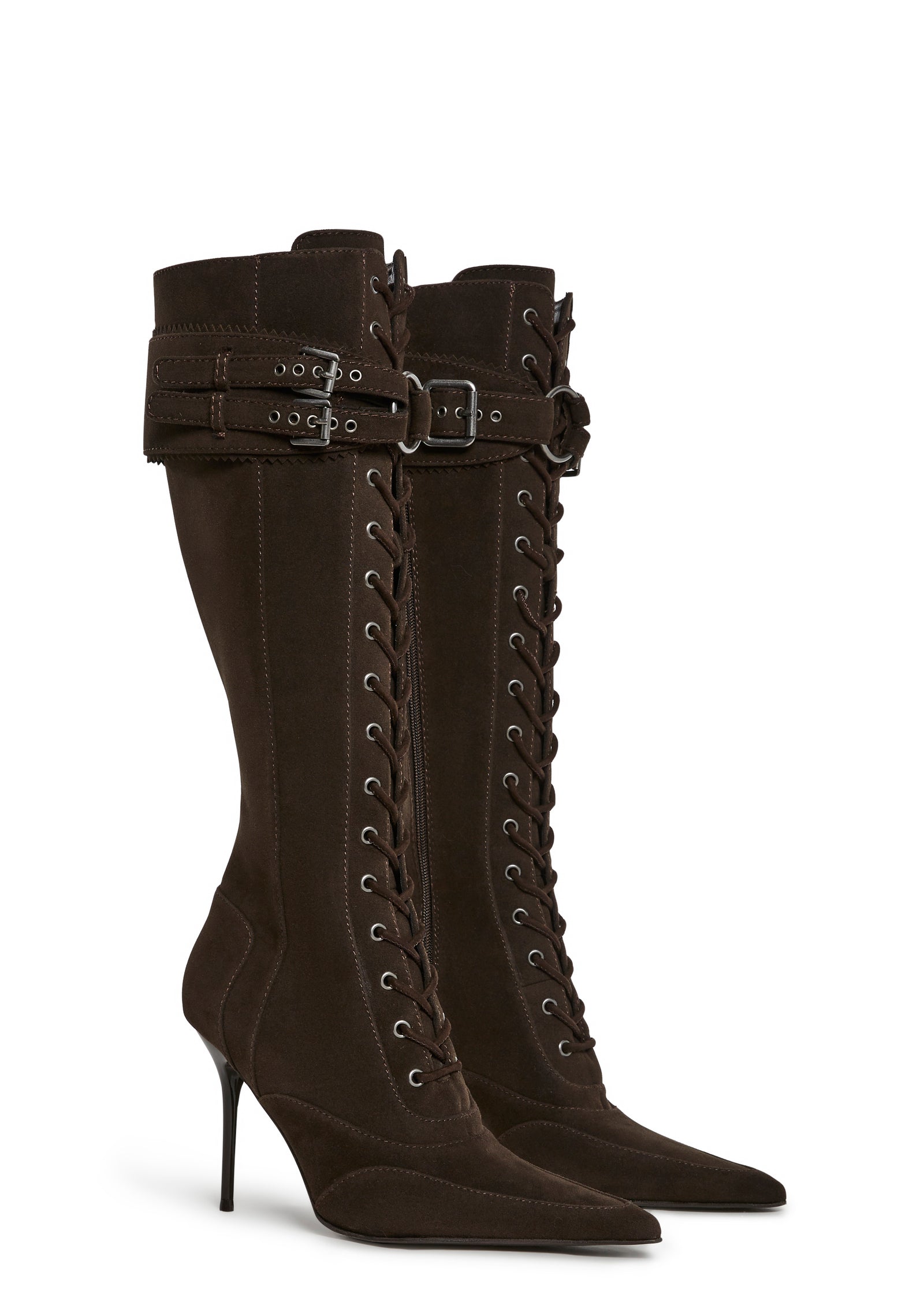 three|dark brown