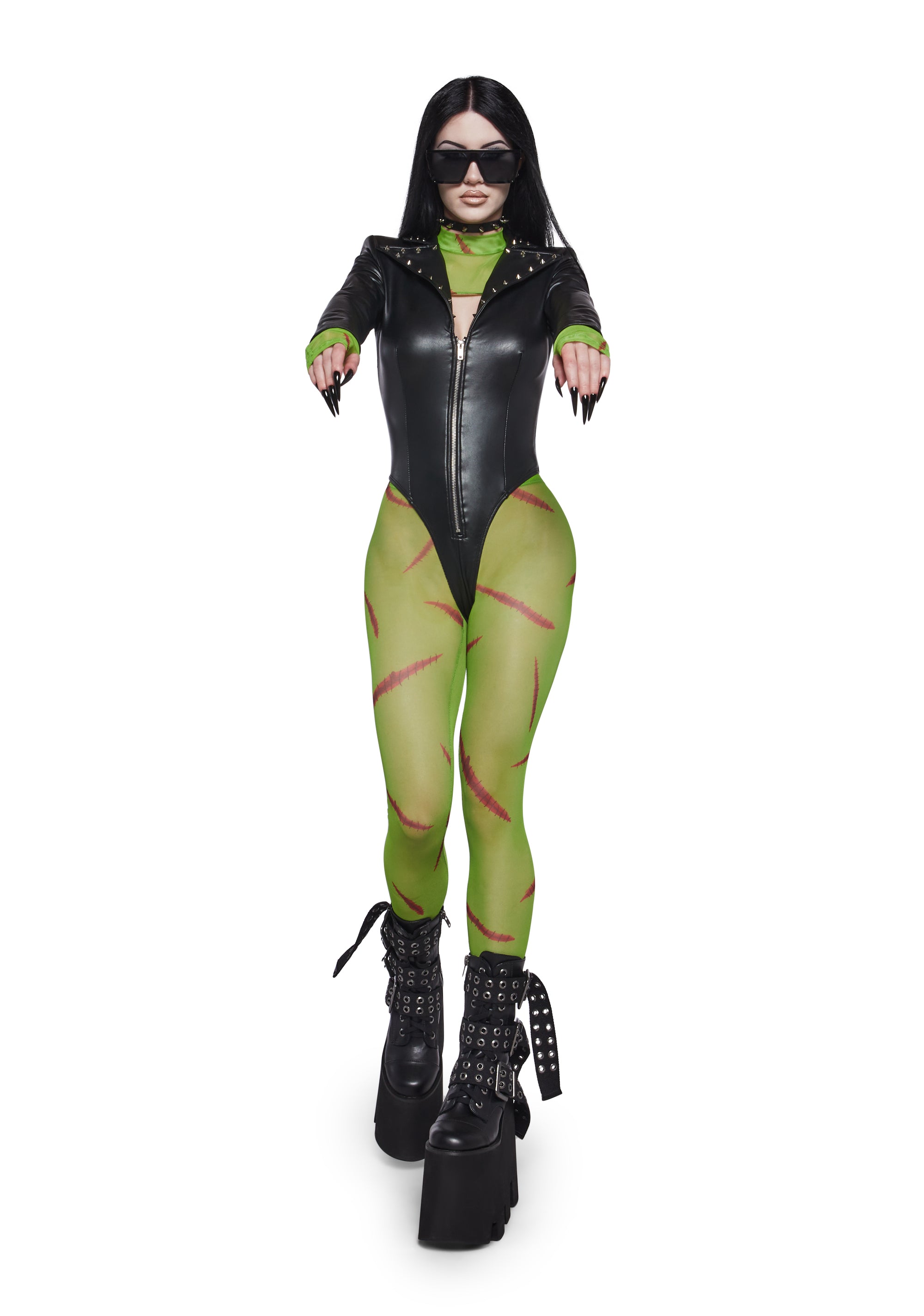 Frankenfine Monster Costume