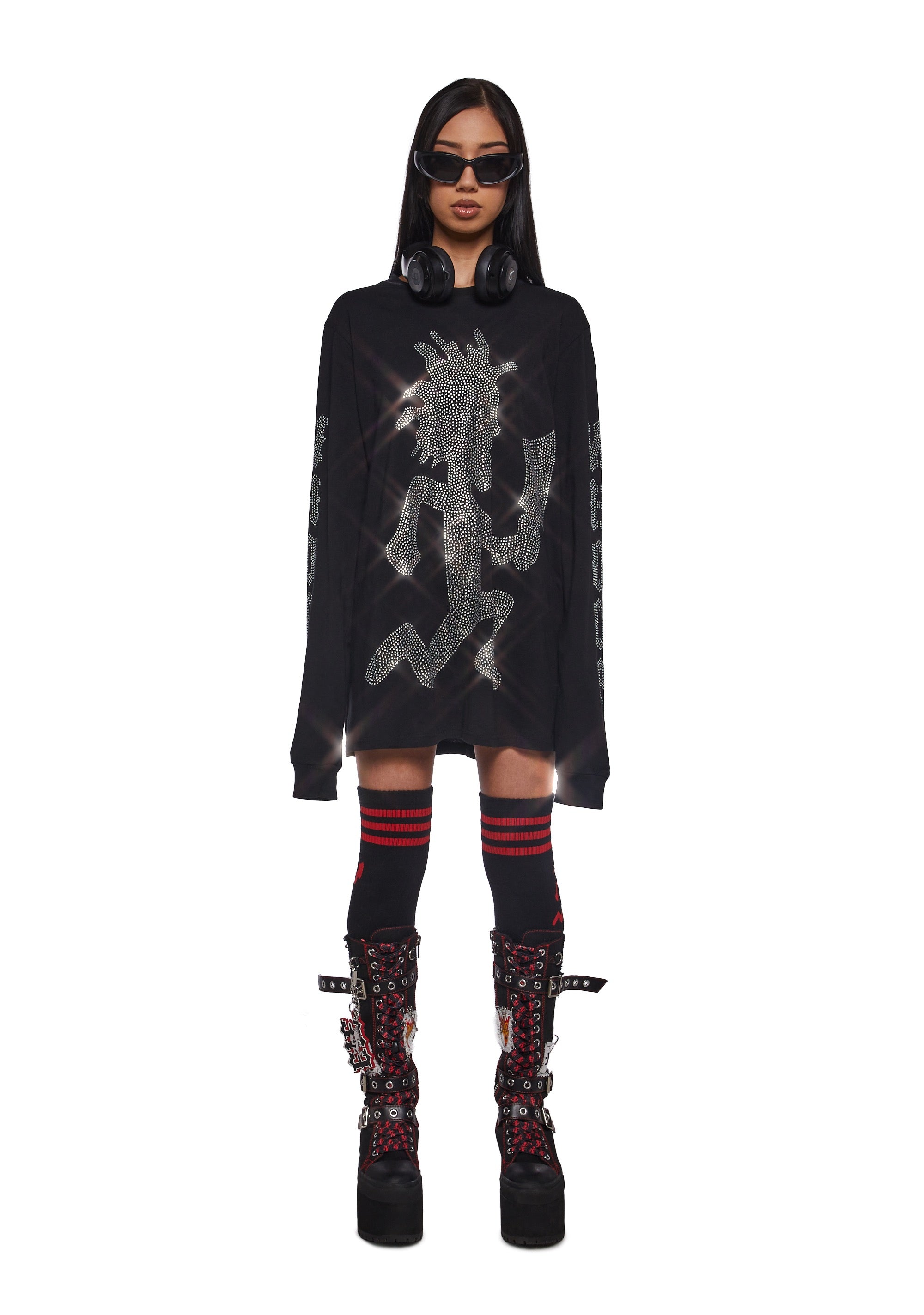 HYDE着 CLOWN DOLMAN SLEEVE TEE Ice Nine Kills Zombie Clown T-Shirt | Hot Topic