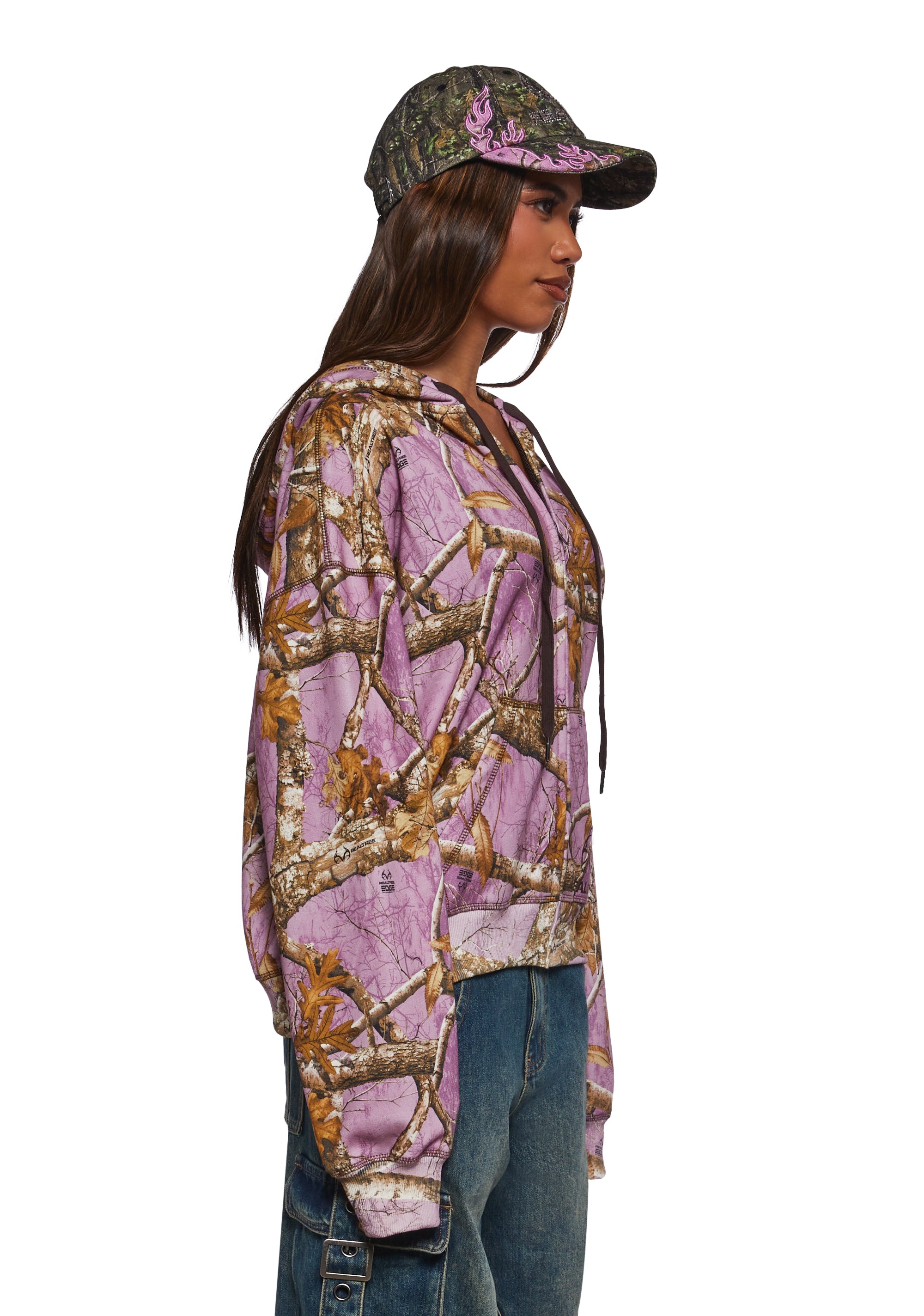 Oversized Camo Hoodie