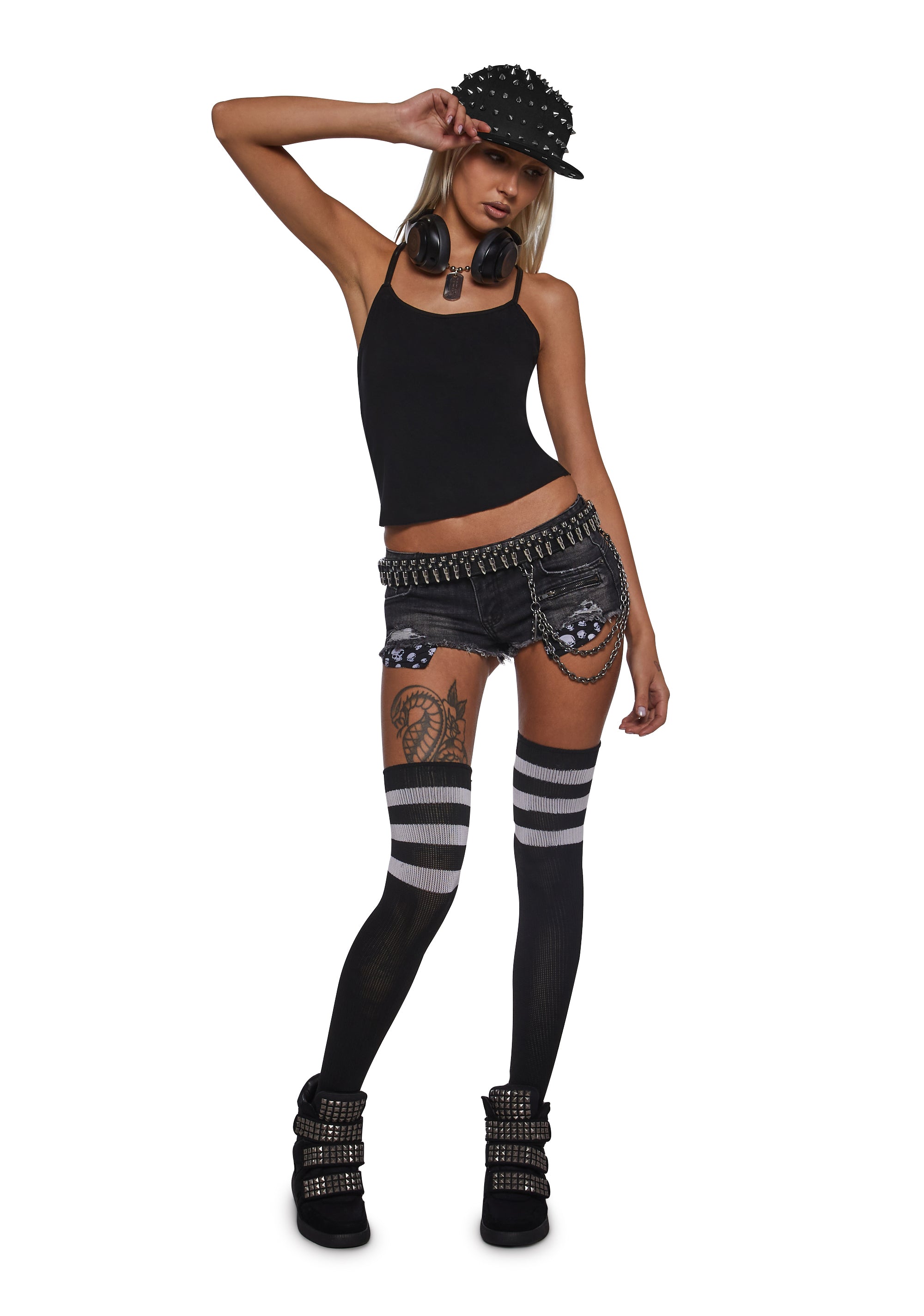 Ciska Brass Knuckle Cami Tank