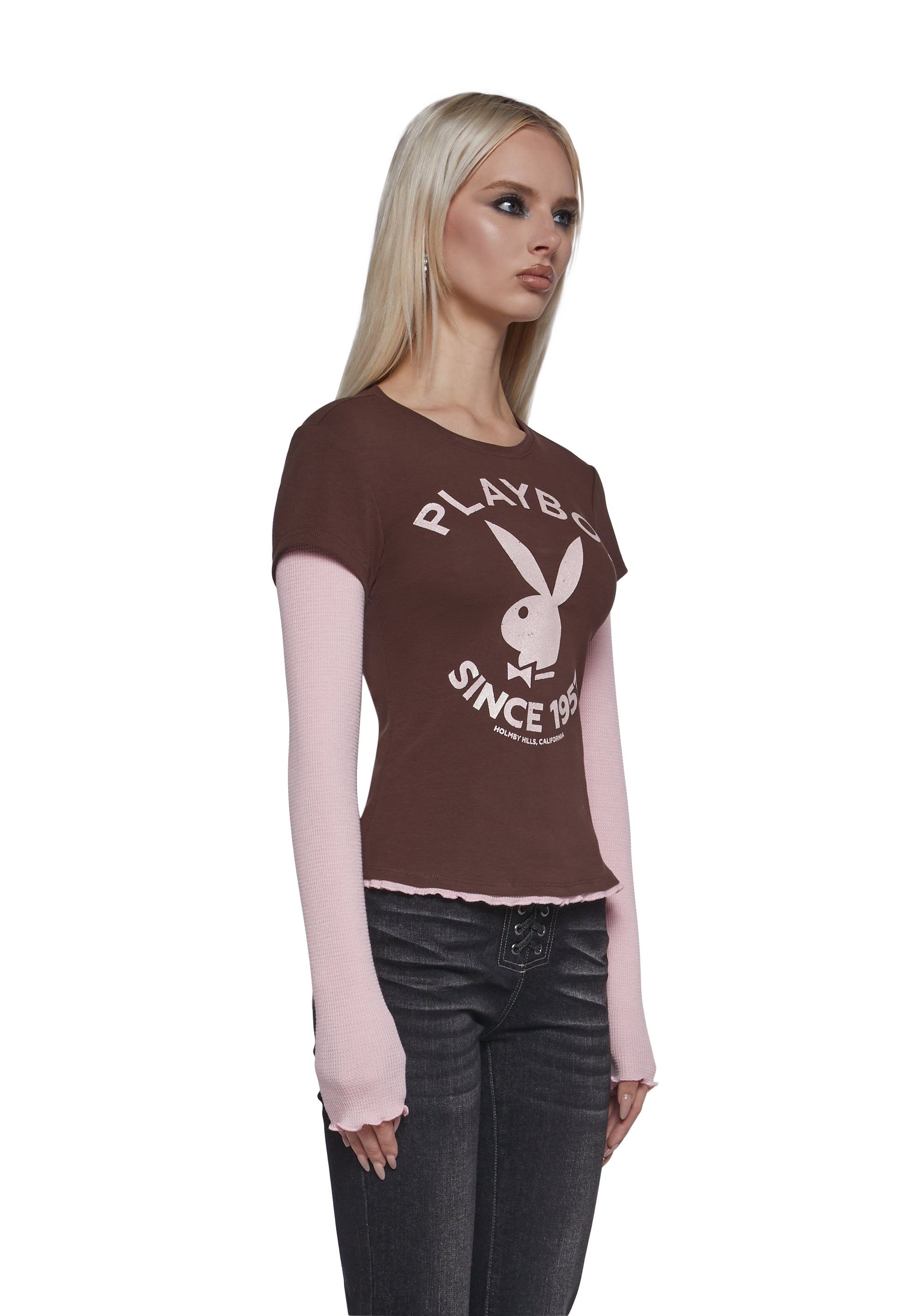 Bunny Twofer Long Sleeve Tee