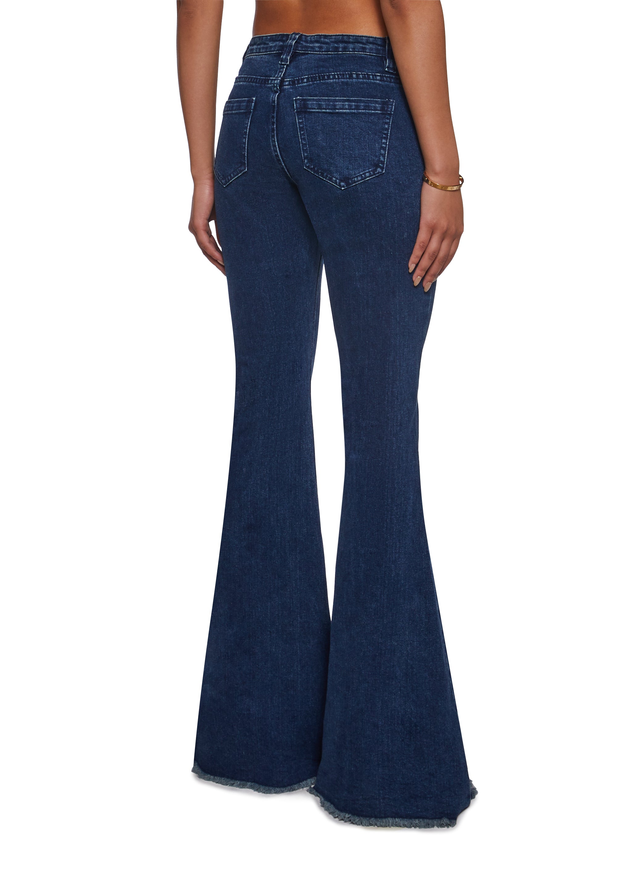 Wild Wanderer Flare Jeans - Blue
