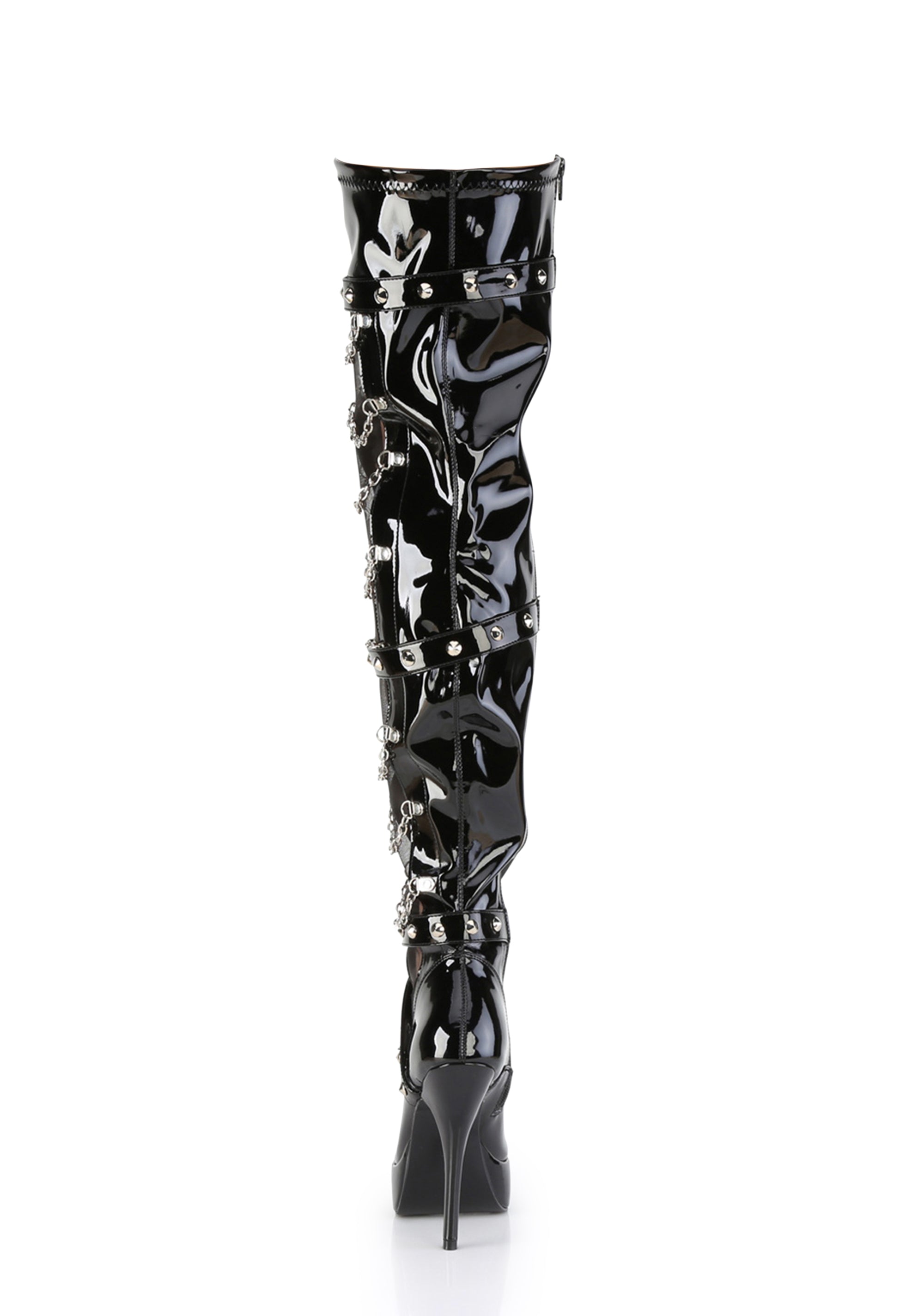 Indulge-3026 Stretch Thigh Boots