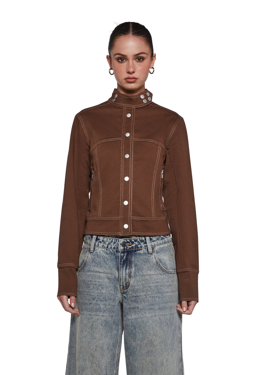 Turning Leaves Washed Poplin Jacket