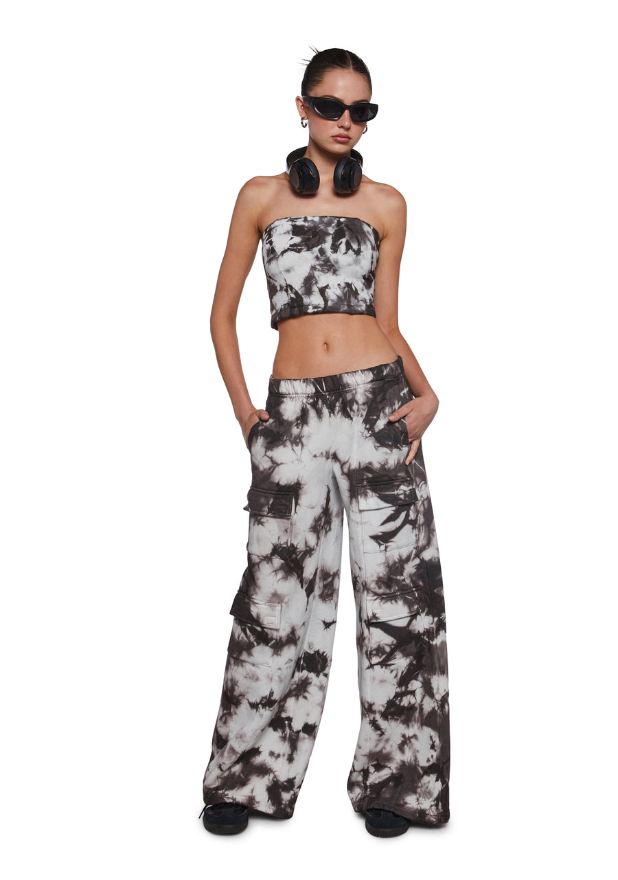 Catacombs Wide Leg Cargo Pants - alternate