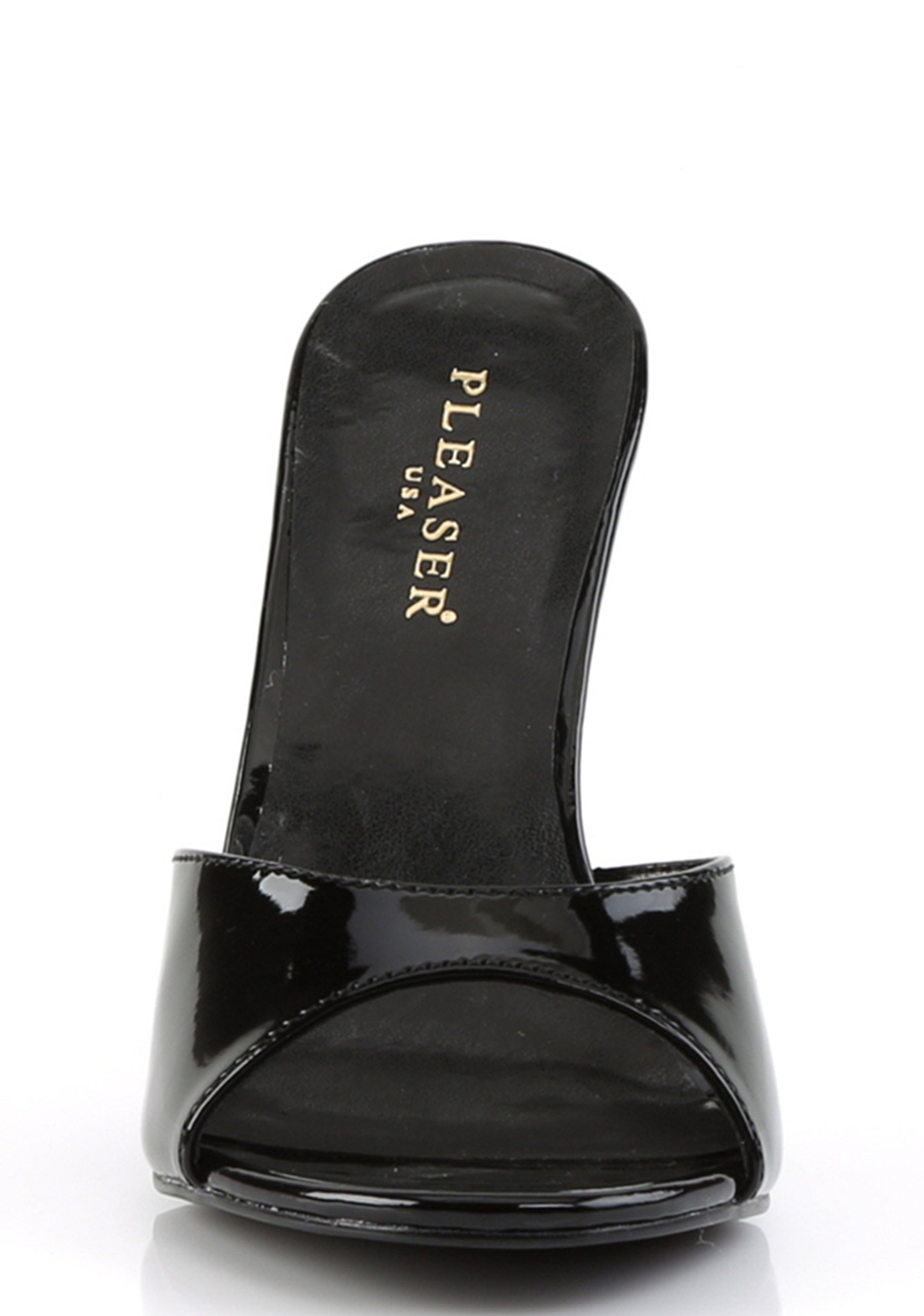 Classique-01 Peep Toe Slides