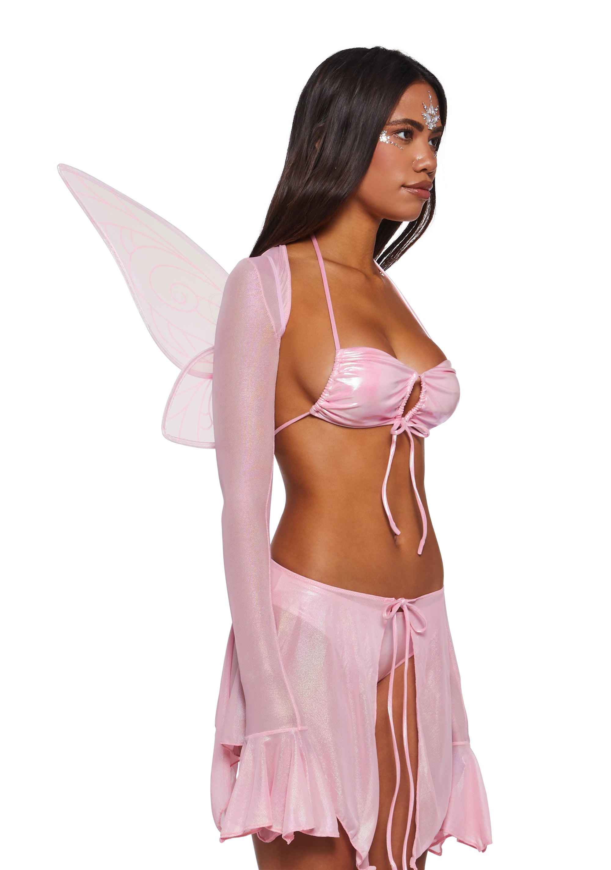 Fairy Nights Lingerie Set With Wings