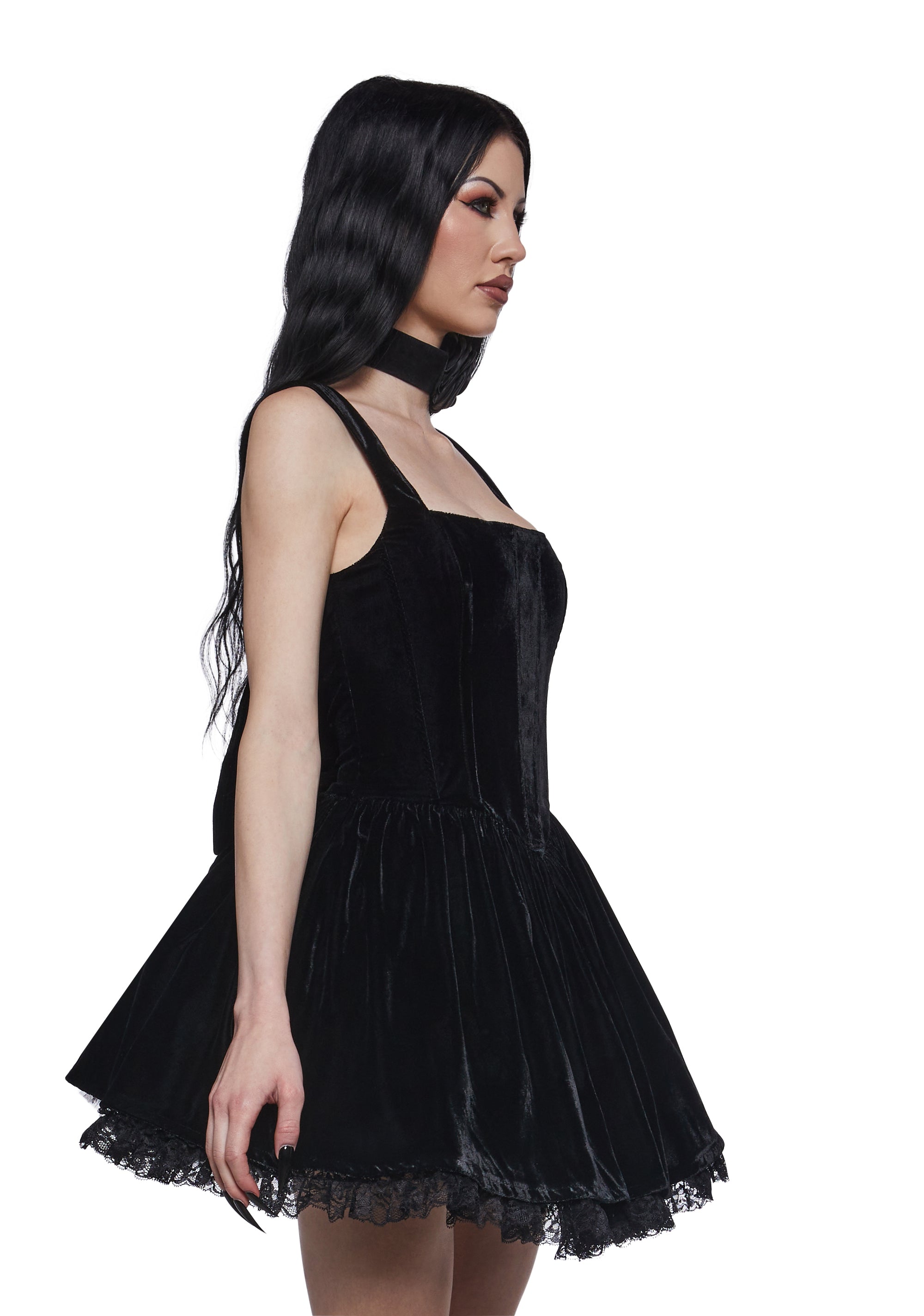 Radiant Occasions Corset Dress - Black