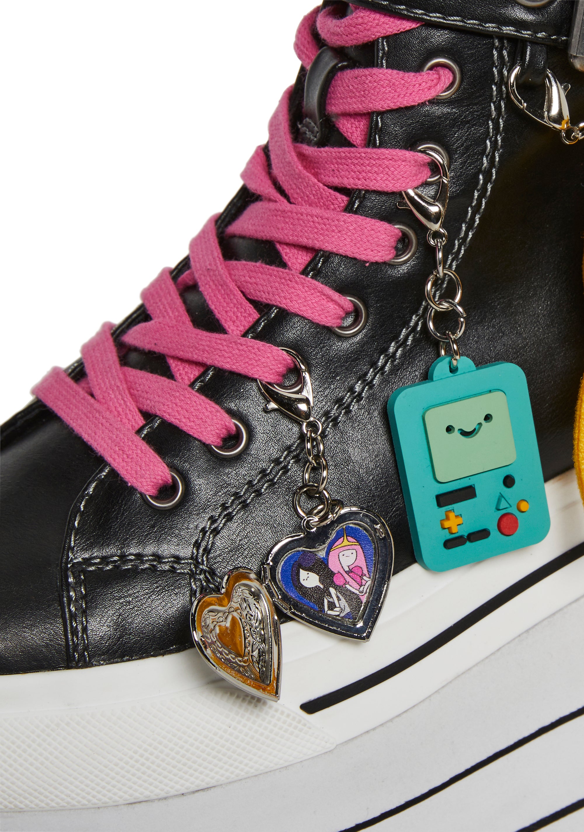 Dolls Kill x Adventure Time Adventure Time Charm Platform Sneakers