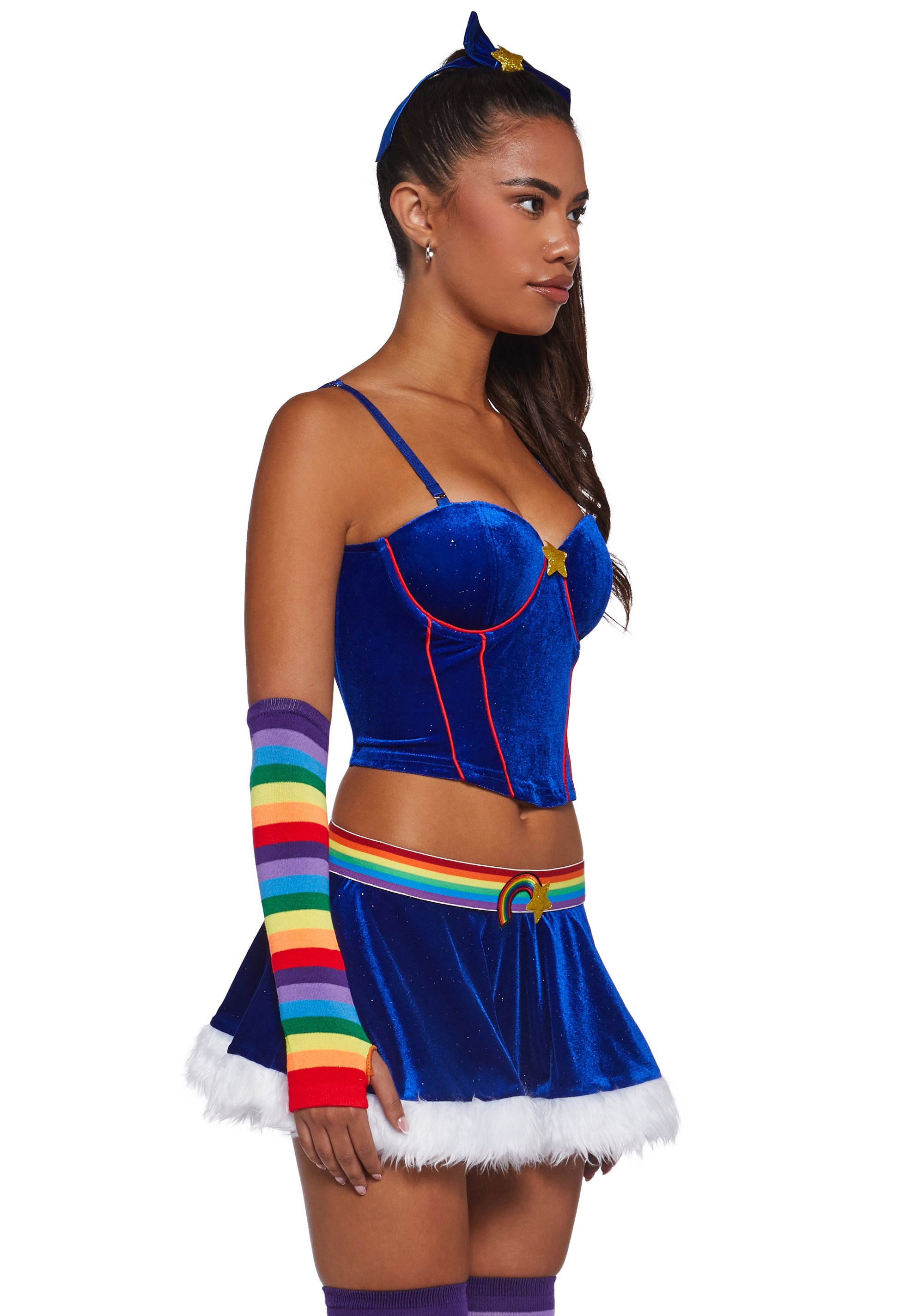 Rainbow Girl Costume