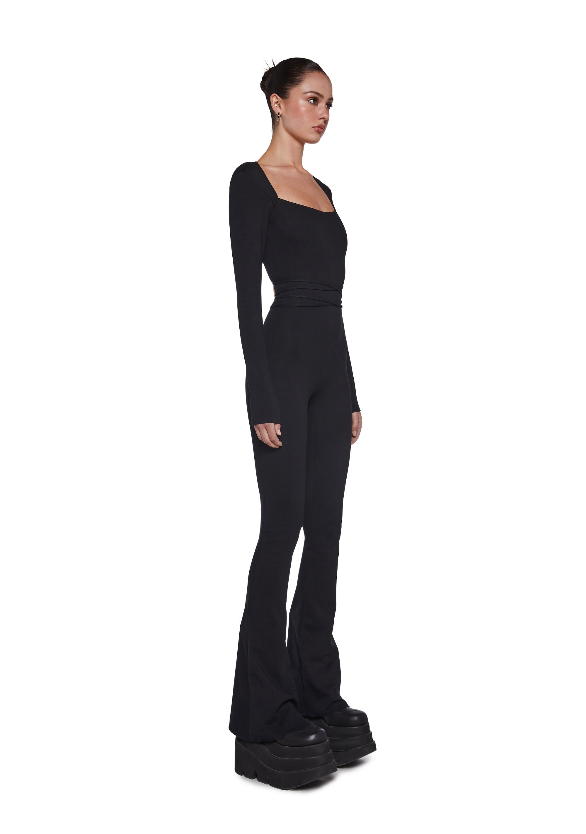 Signal Open Back Catsuit