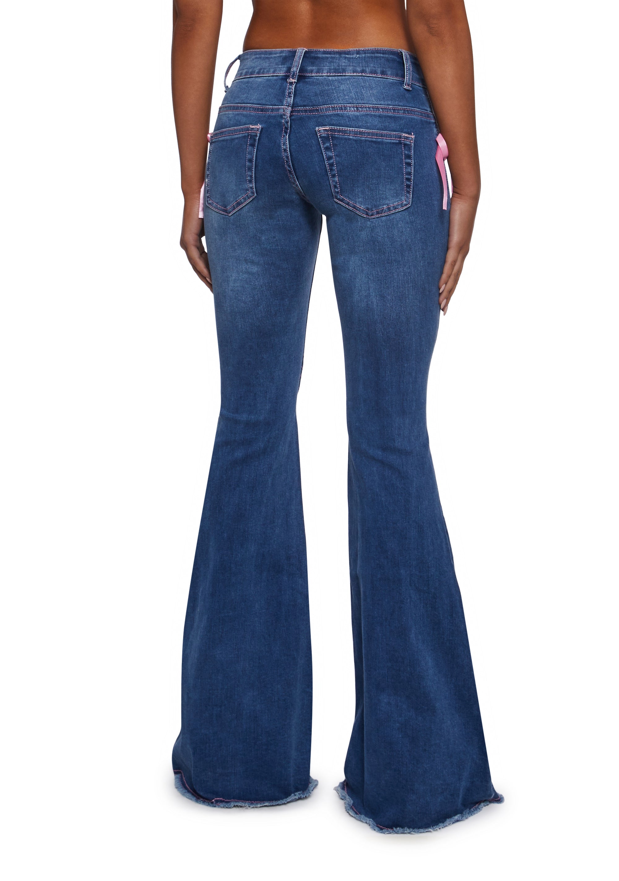 Amazed Babe Flared Jeans