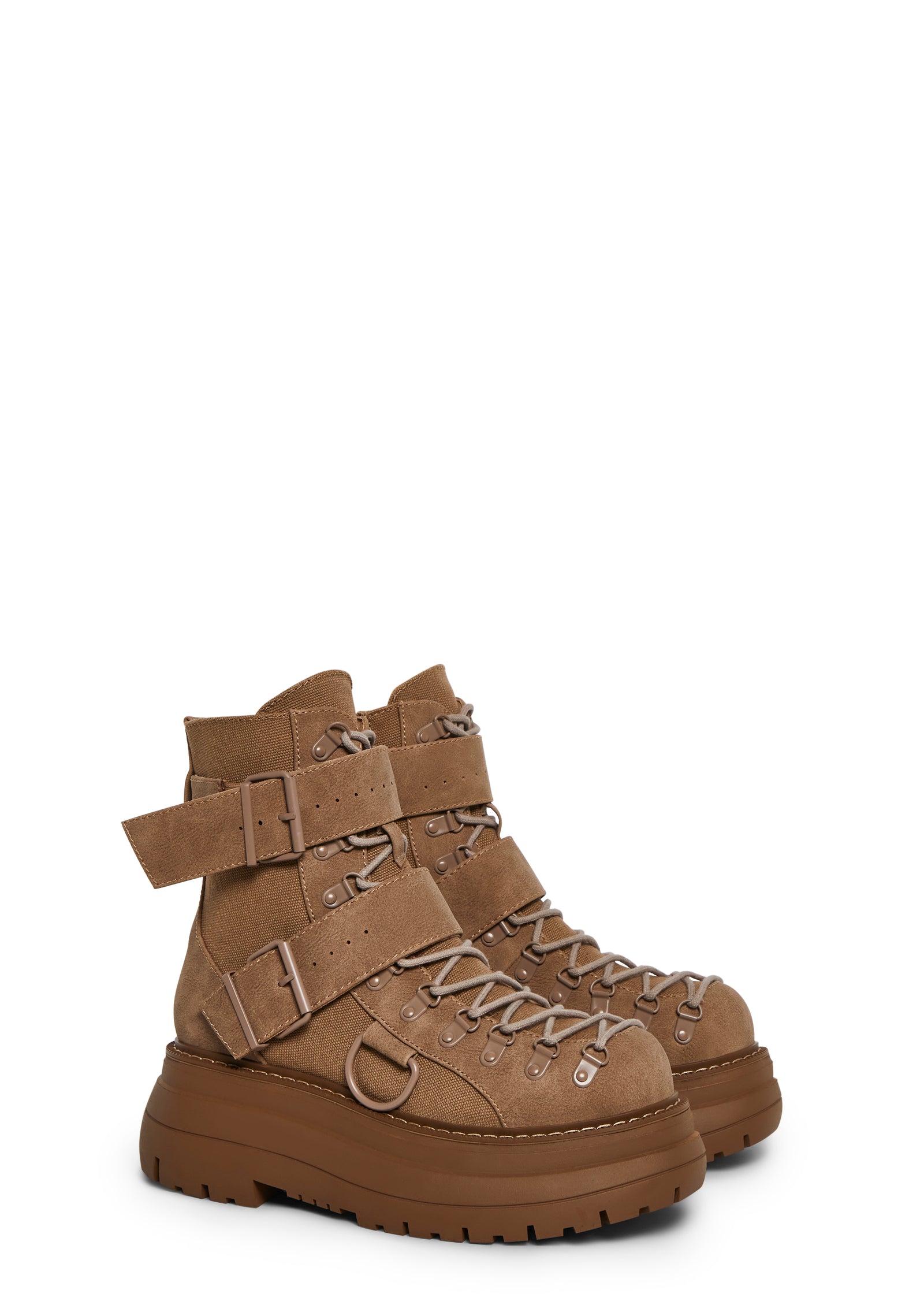 three|light brown
