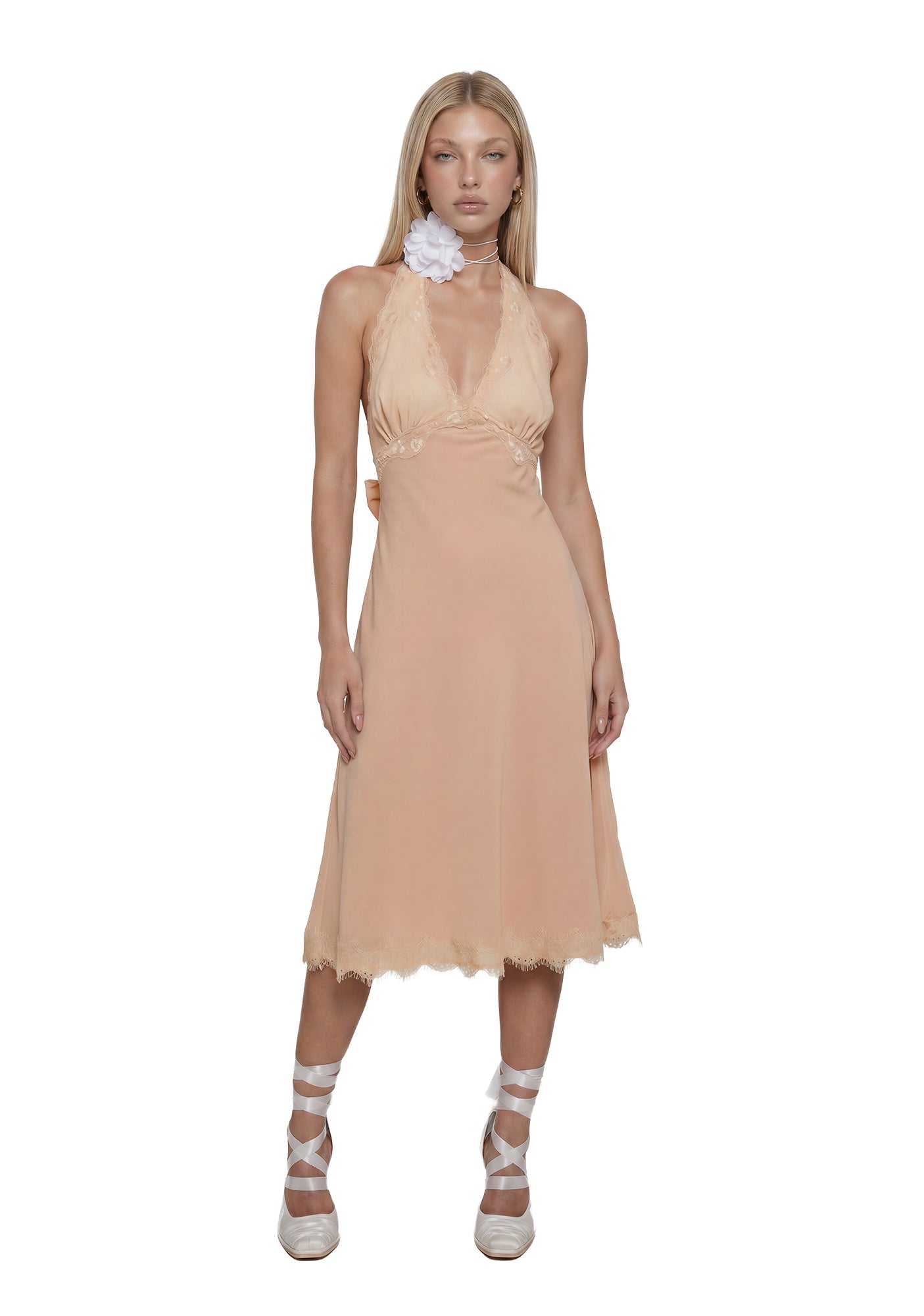 Dahlia Sunset Midi Dress  Dolls Kill