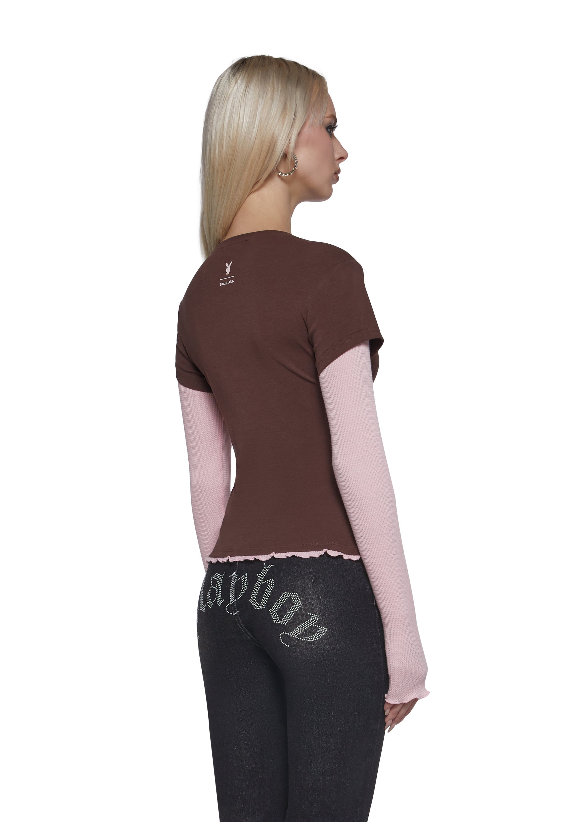 Bunny Twofer Long Sleeve Tee