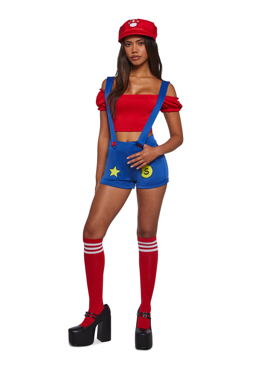Let's A Go Shorts Costume - alternate
