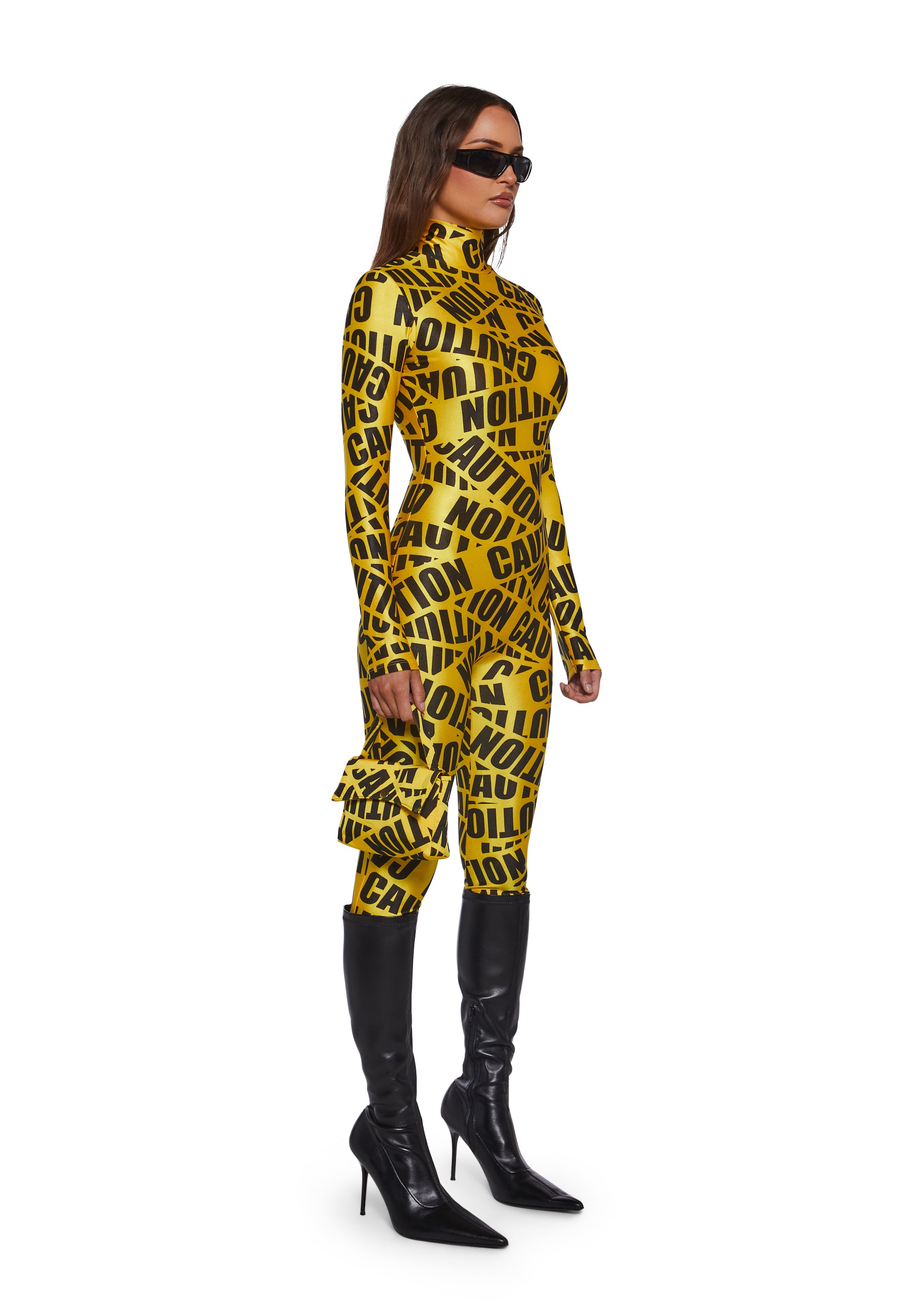 Caution Tape Sexy Costume