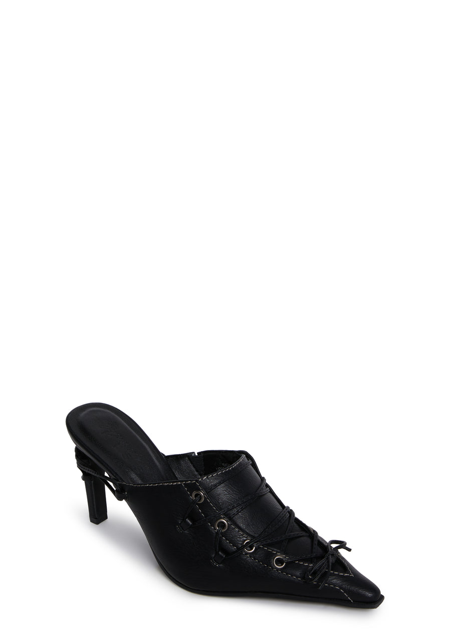 Sofie Belted Skirt - Black