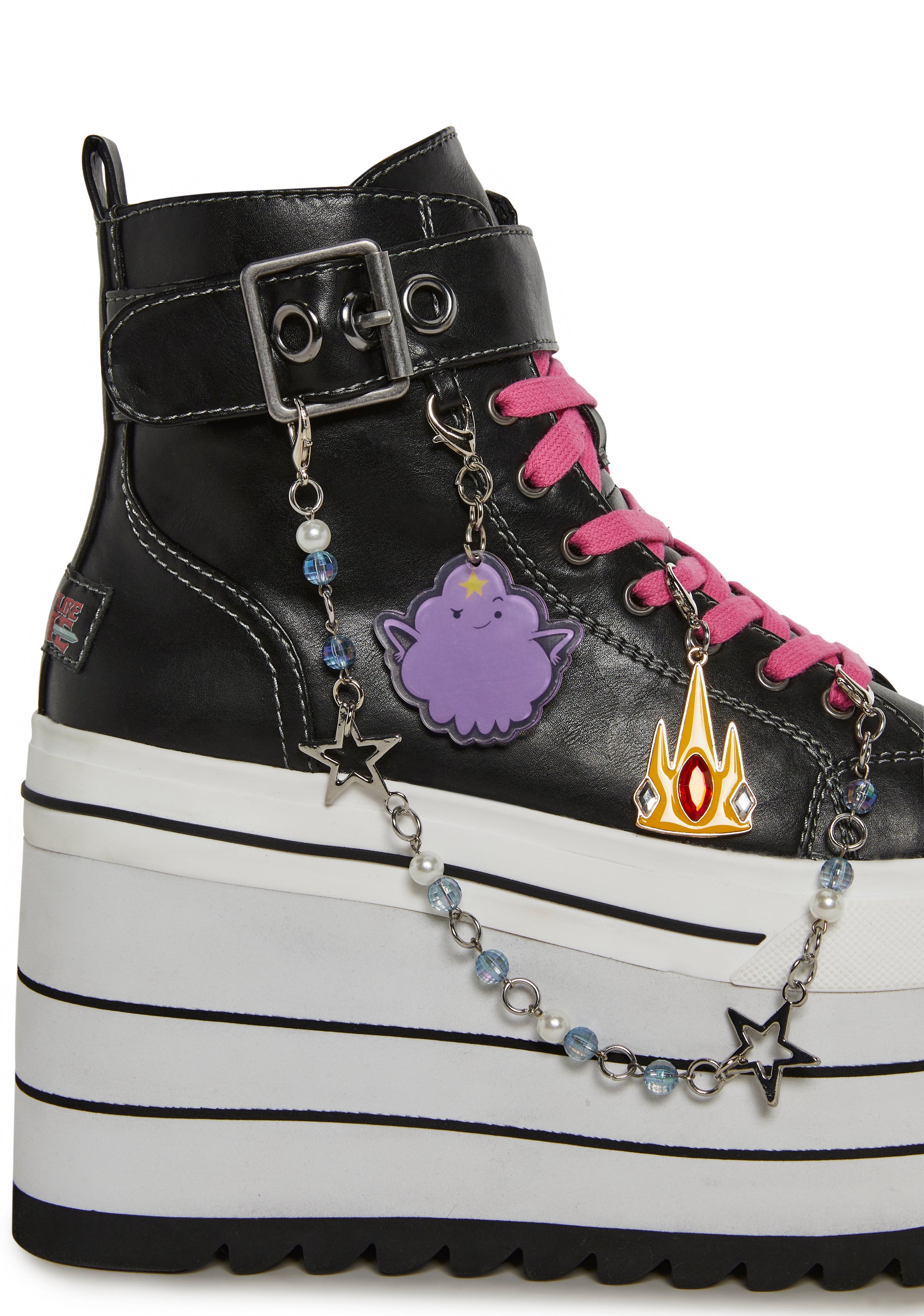 Dolls Kill x Adventure Time Adventure Time Charm Platform Sneakers