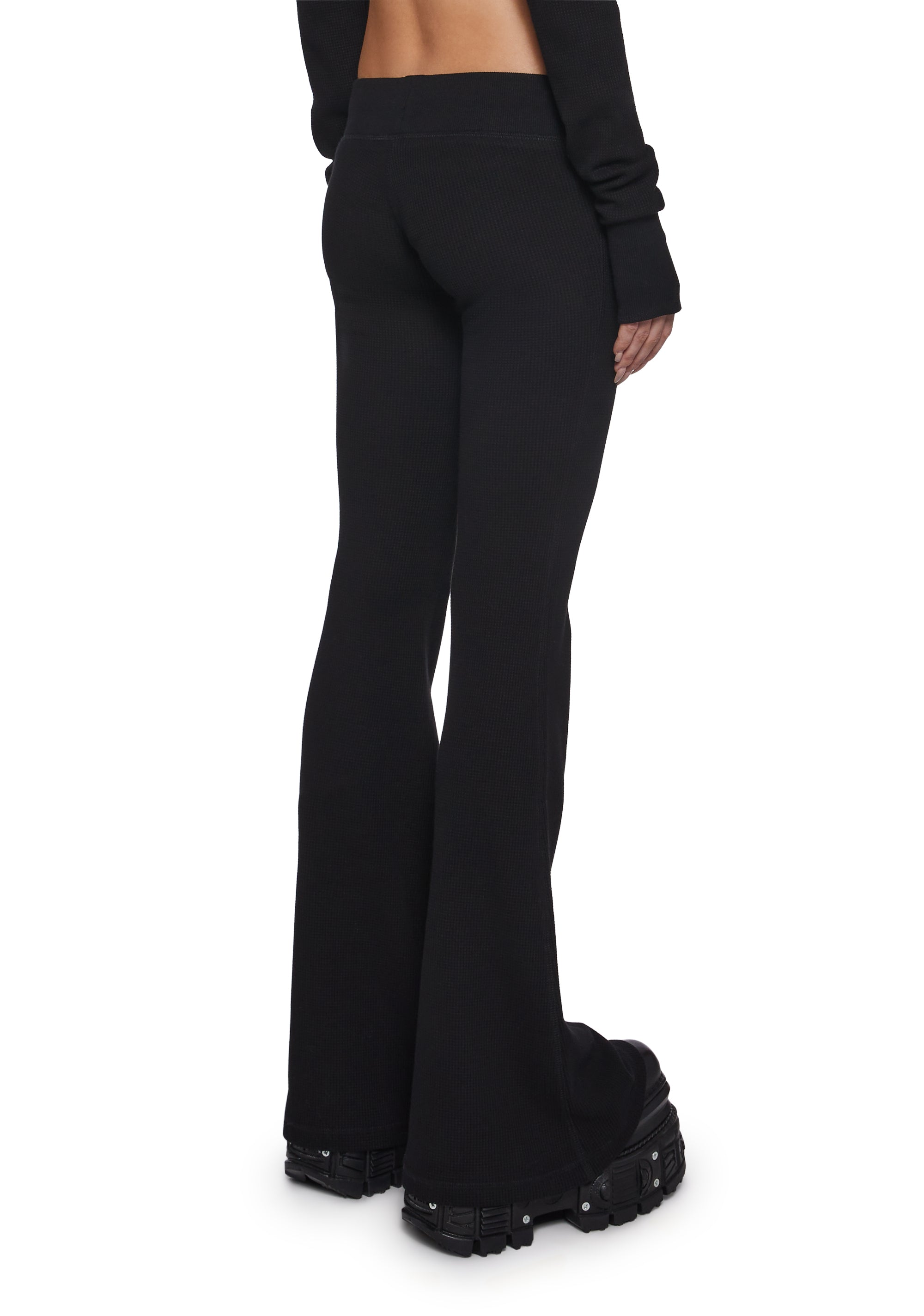 Thermal Flared Pants