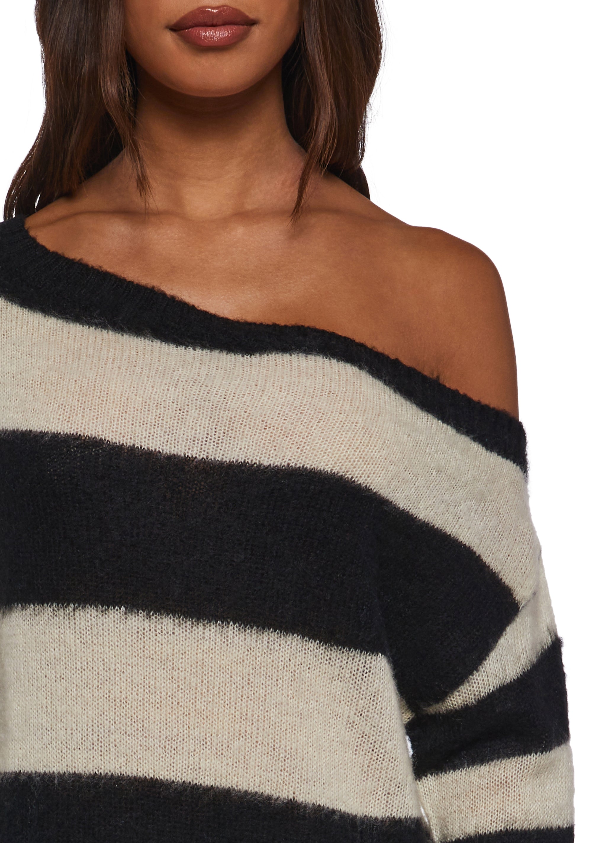Voice Memos Striped Sweater