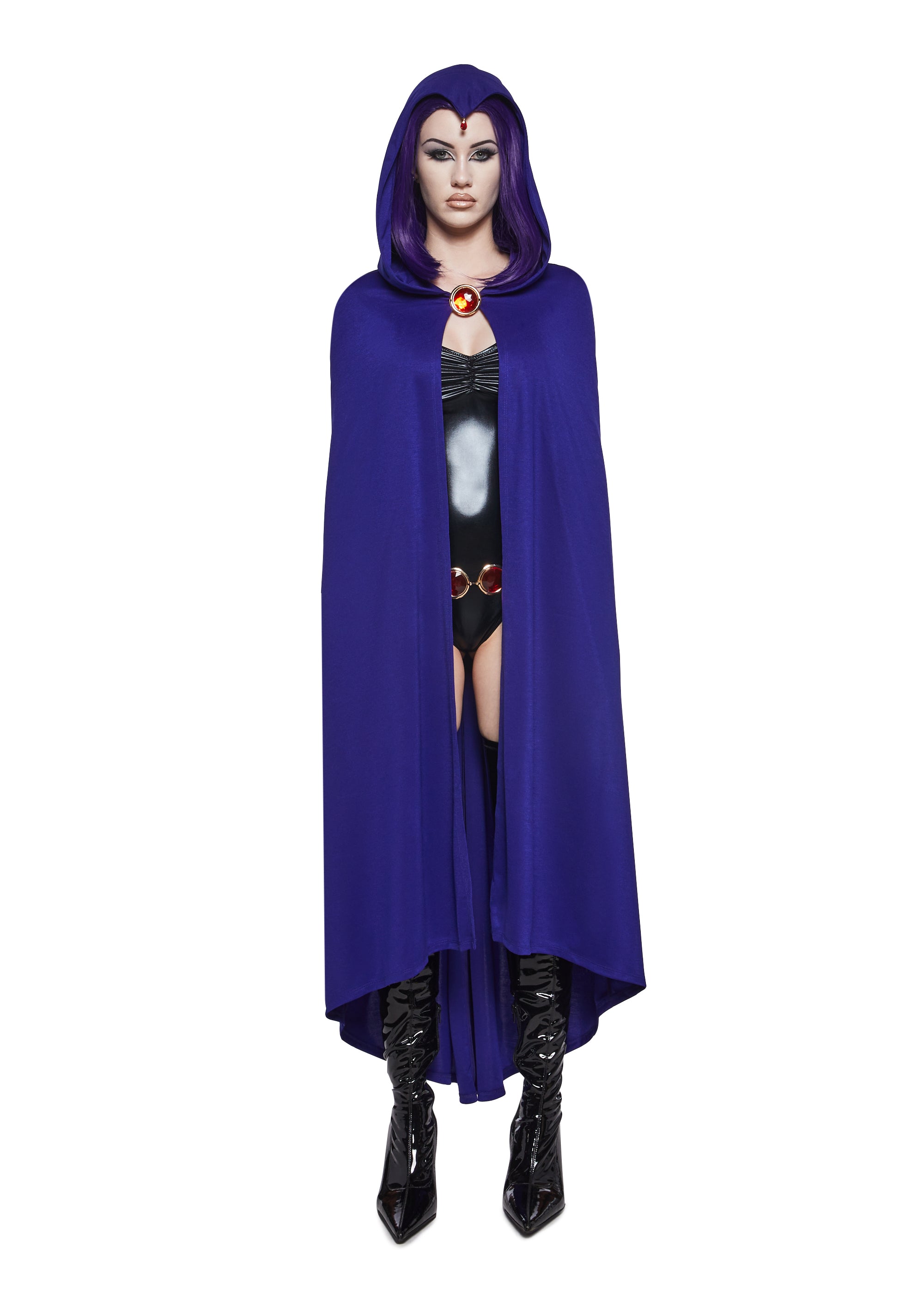 Womens Sexy Halloween Teen Titans DC Raven - Purple Dolls Kill Womens Sexy Halloween Teen Titans DC Raven - Purple Dolls Kill