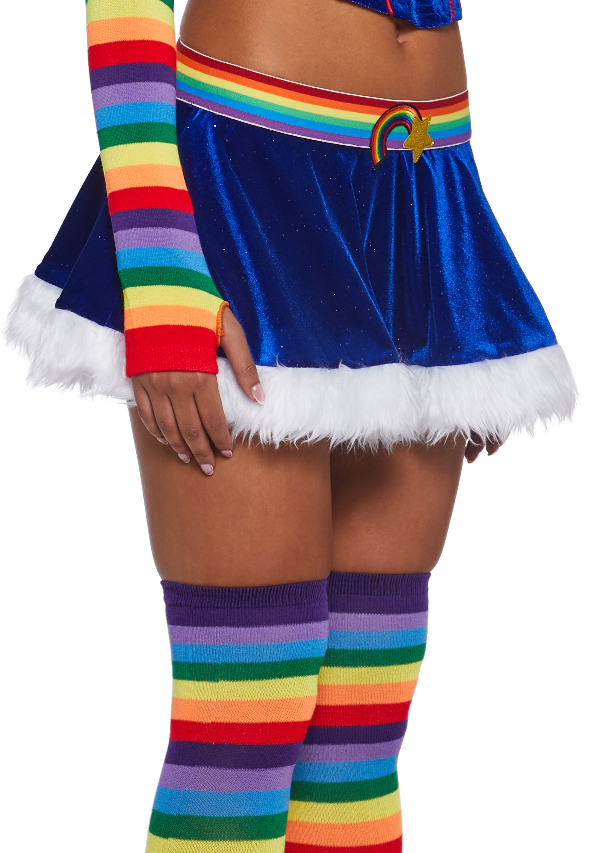 Rainbow Brite Women's Plus Size Costume | Adult | Womens | 2X | Blue/Red/Yellow | Fun Costumes Rainbow Brite Women's Plus Size Costume | Adult | Womens | 2X | Blue/Red/Yellow | Fun Costumes