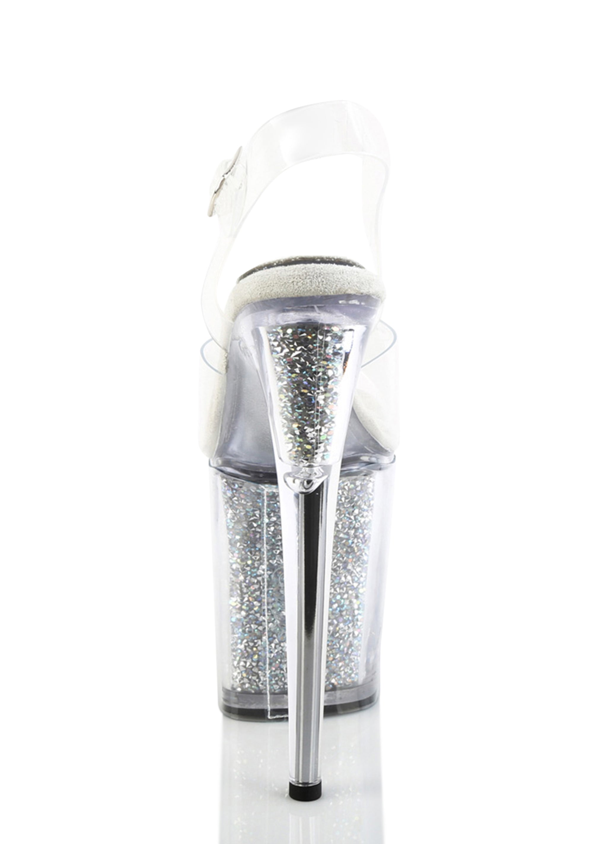 Flamingo-808 Premium Platform Sandals - Rhinestone