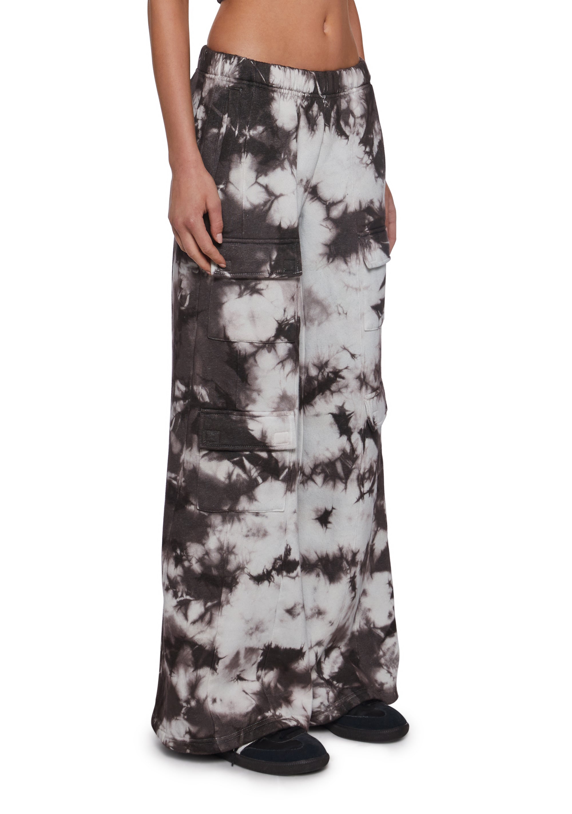 Catacombs Wide Leg Cargo Pants