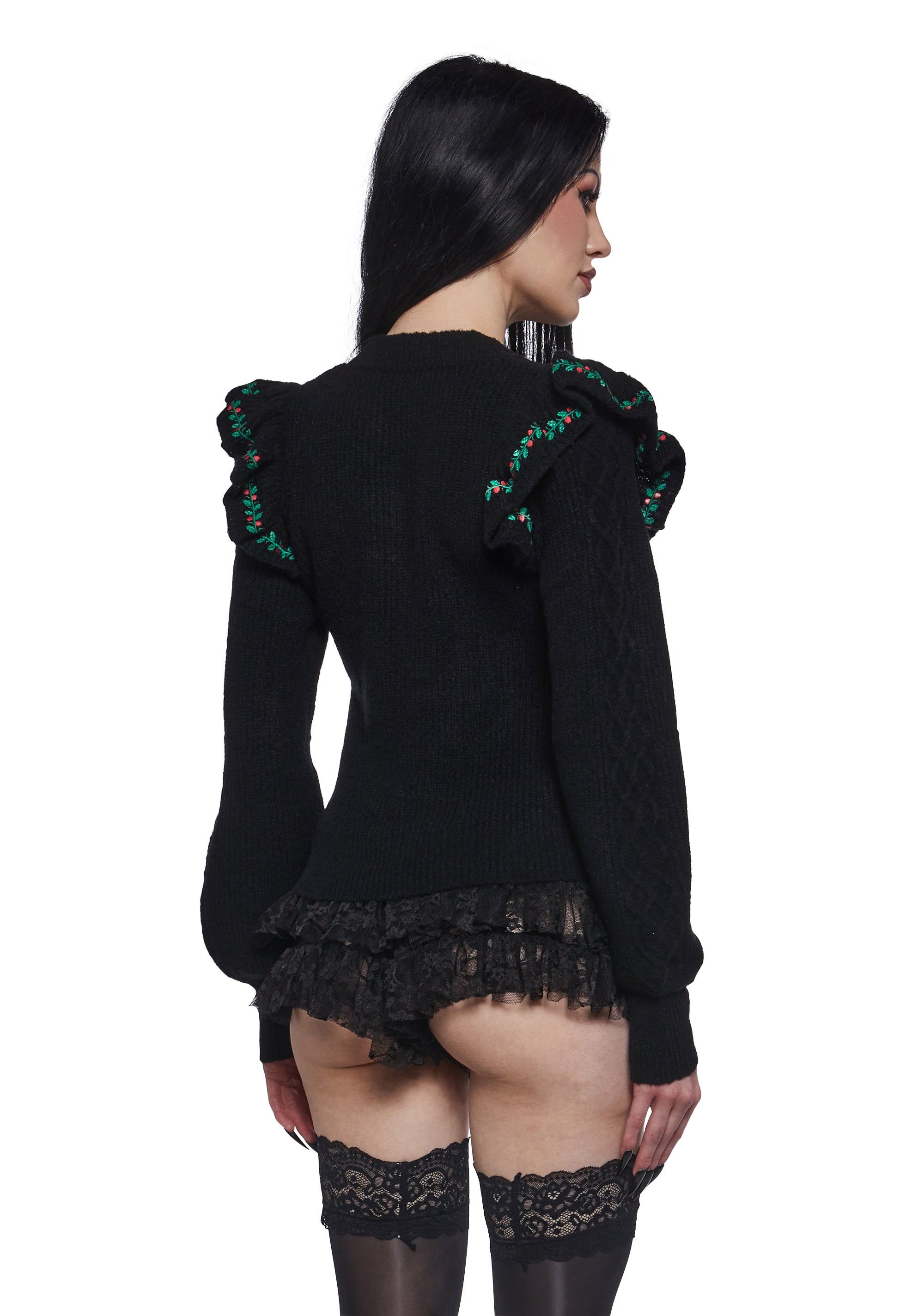 Snowbound Heirloom Knit Sweater