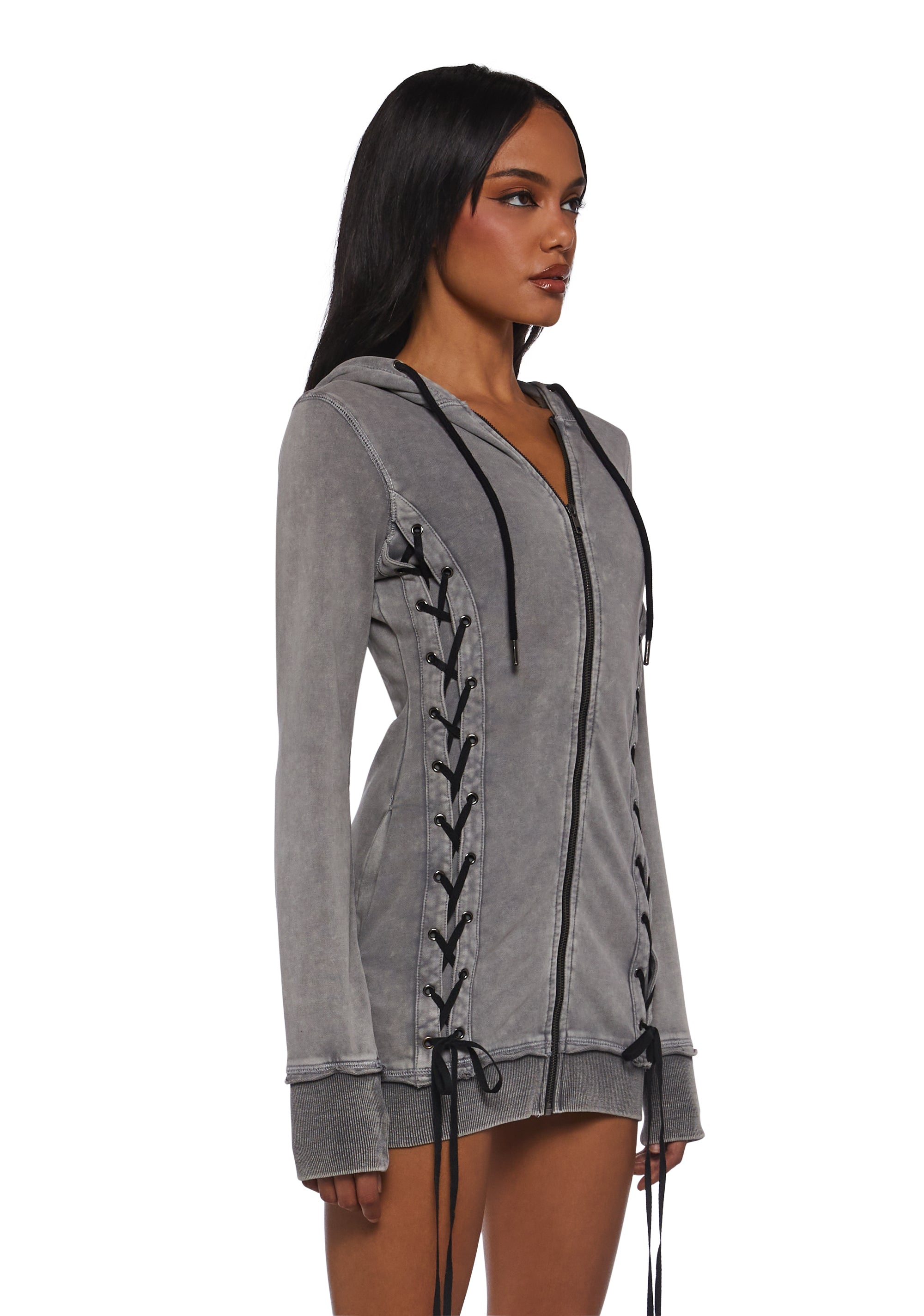 Feisty Juvenile Hoodie Dress
