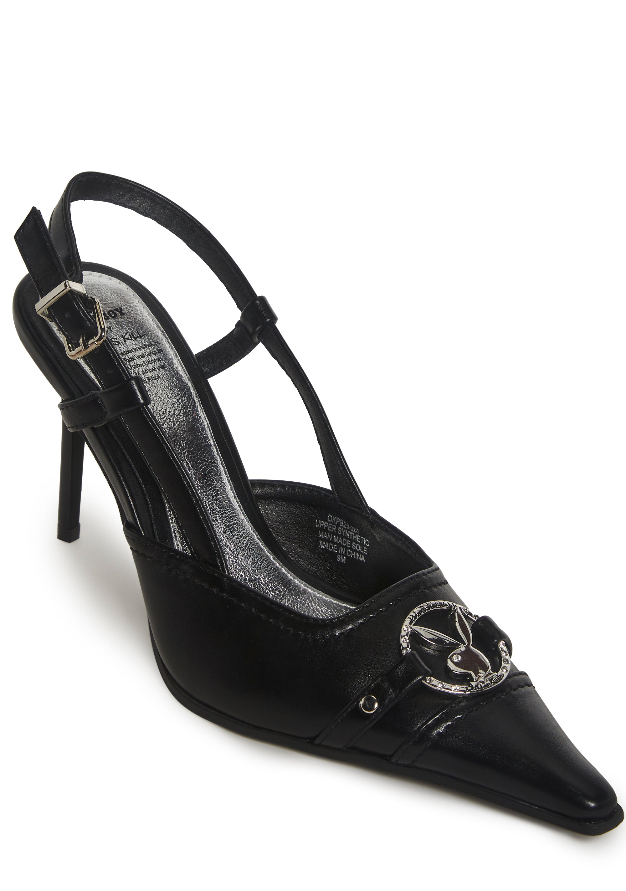 Bunny Charm Peep Toe Heels