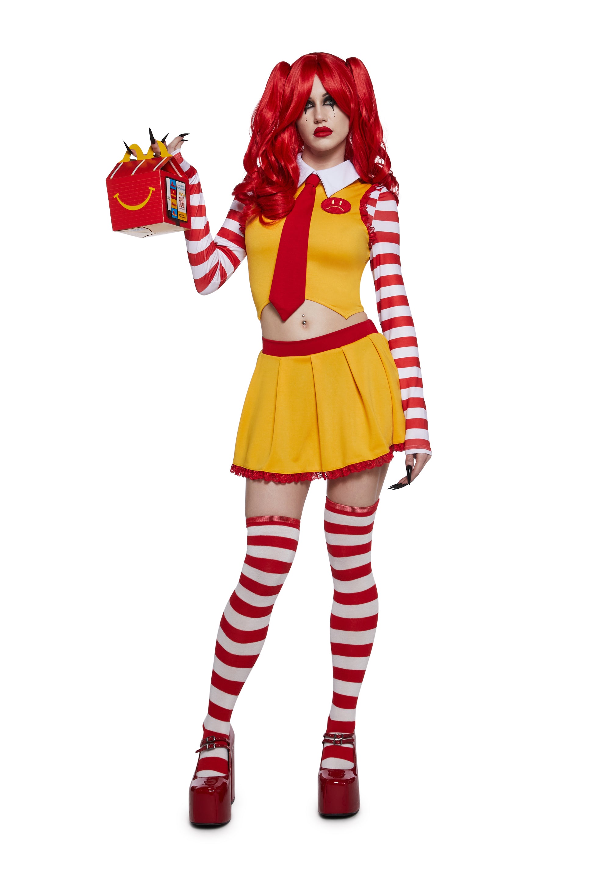Fast Food Clown Costume