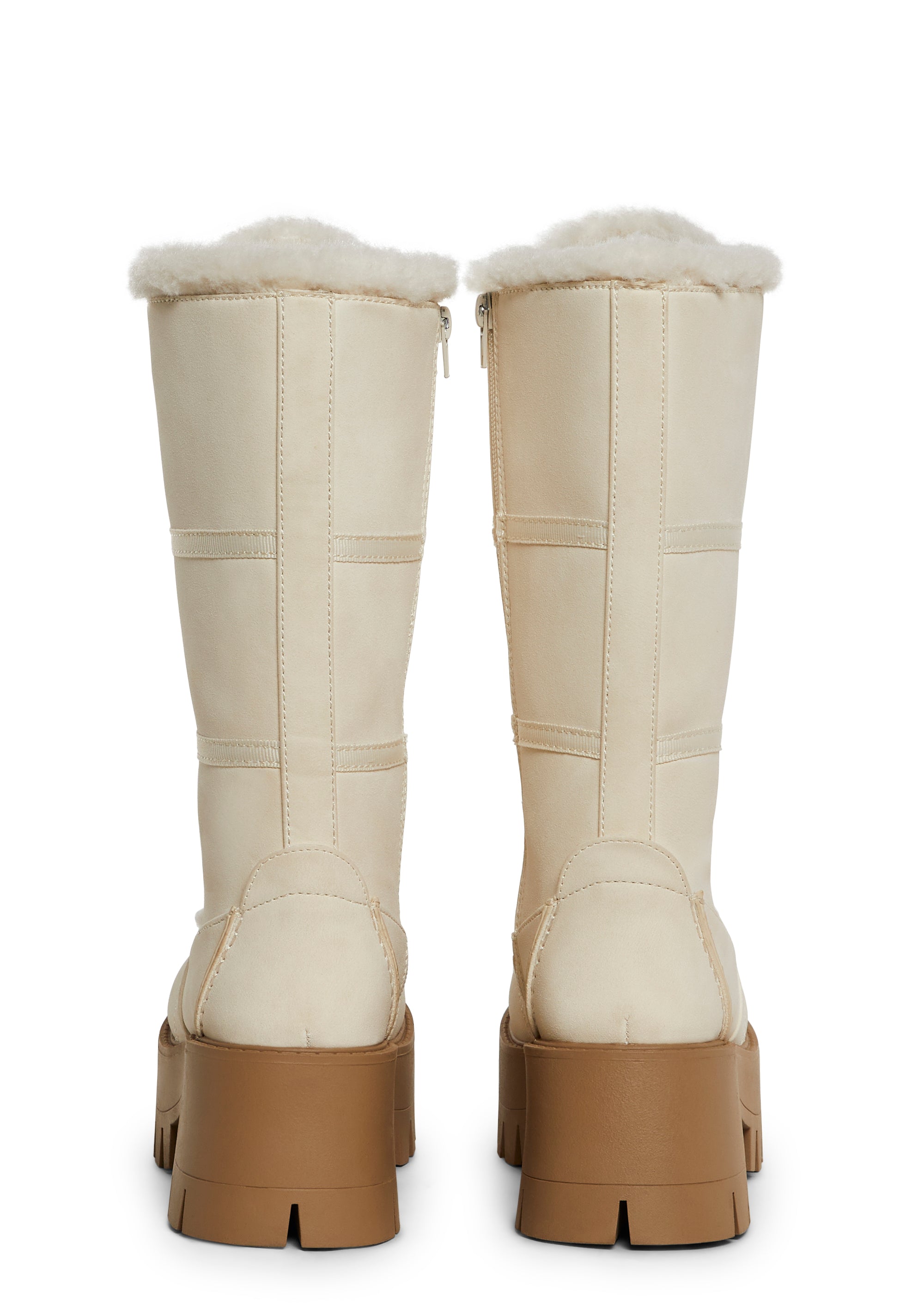 Grunge Trek Hiking Boots - White