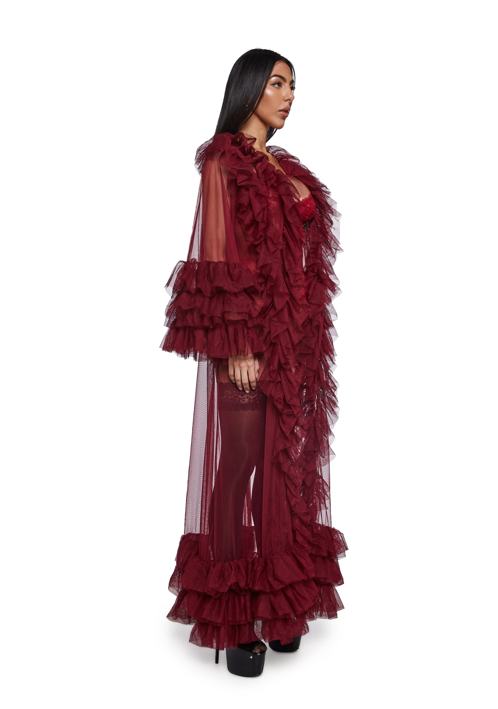 three|dark red