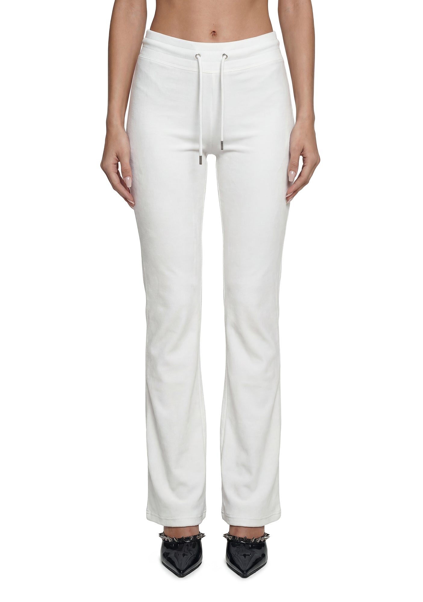 Namilia Lets Go Crazy Pants - White – Dolls Kill