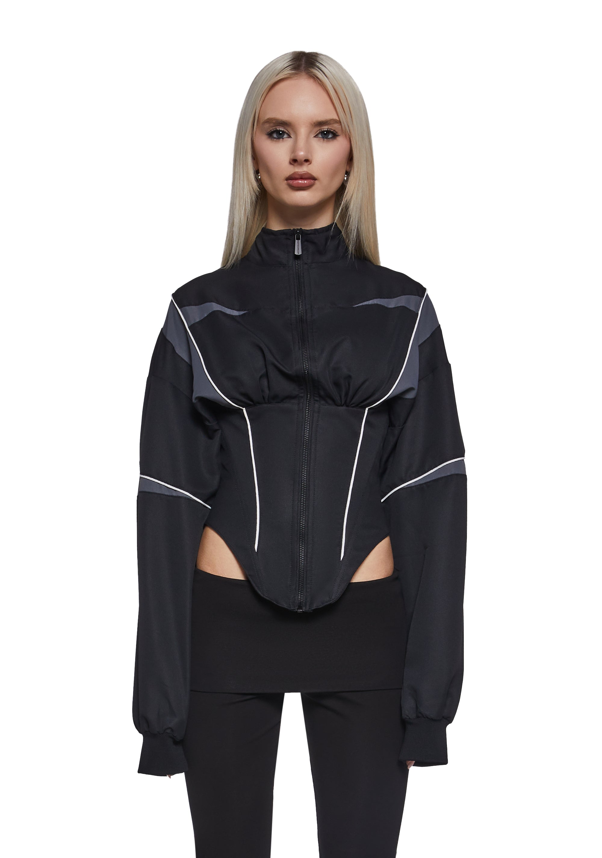 Tracksuit Corset Jacket