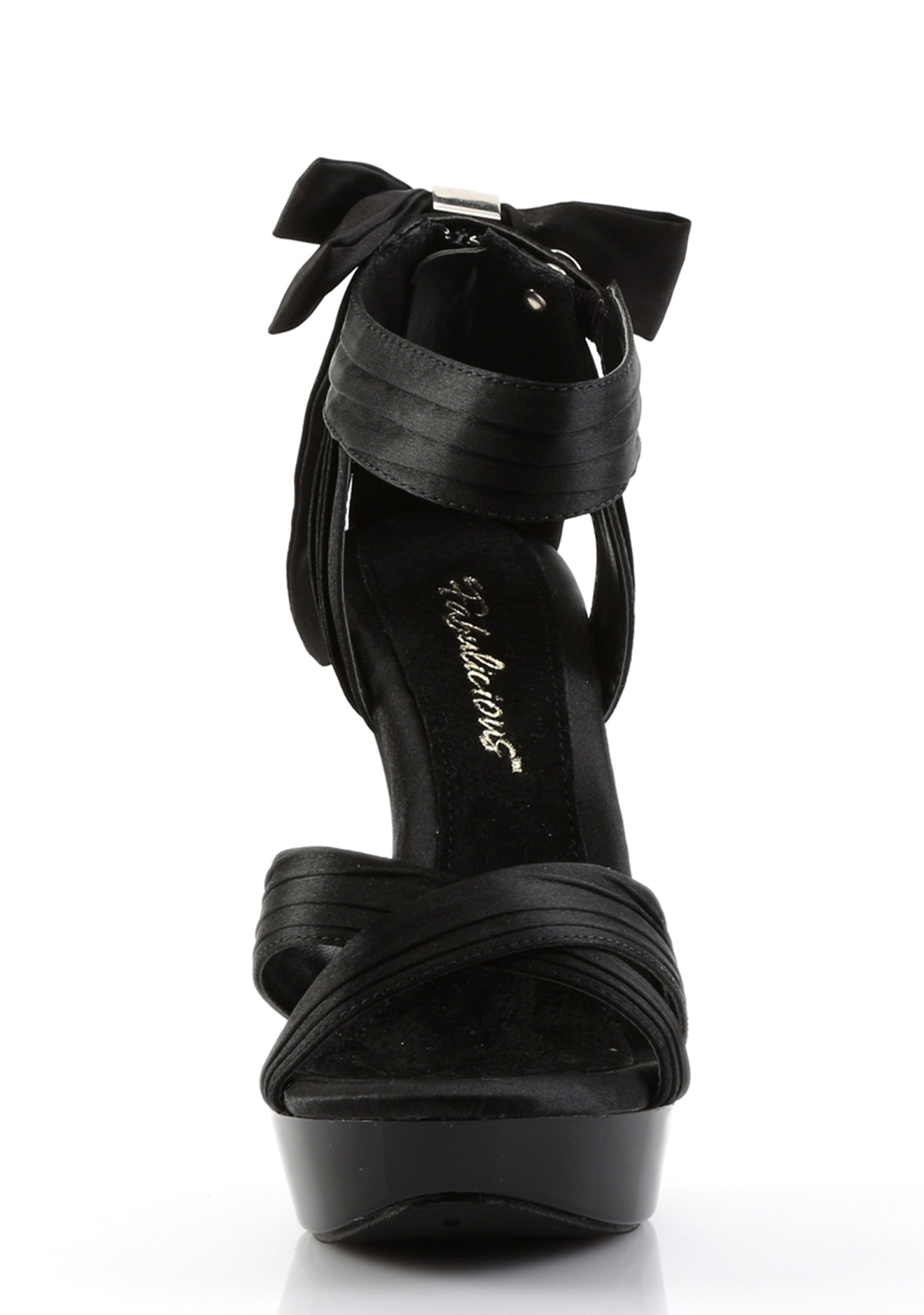 Cocktail-568 Strap Heels - Black