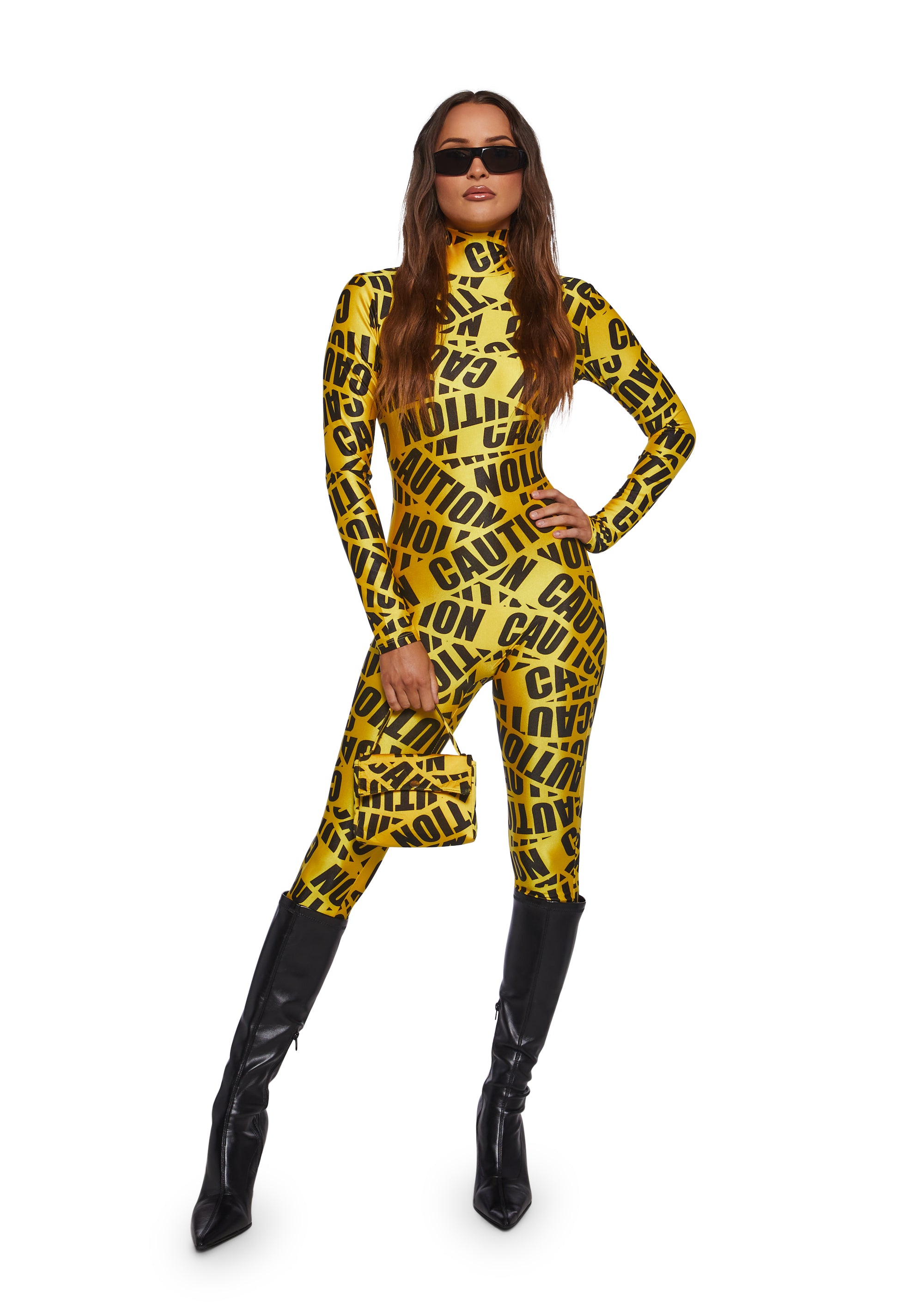 Caution Tape Sexy Costume