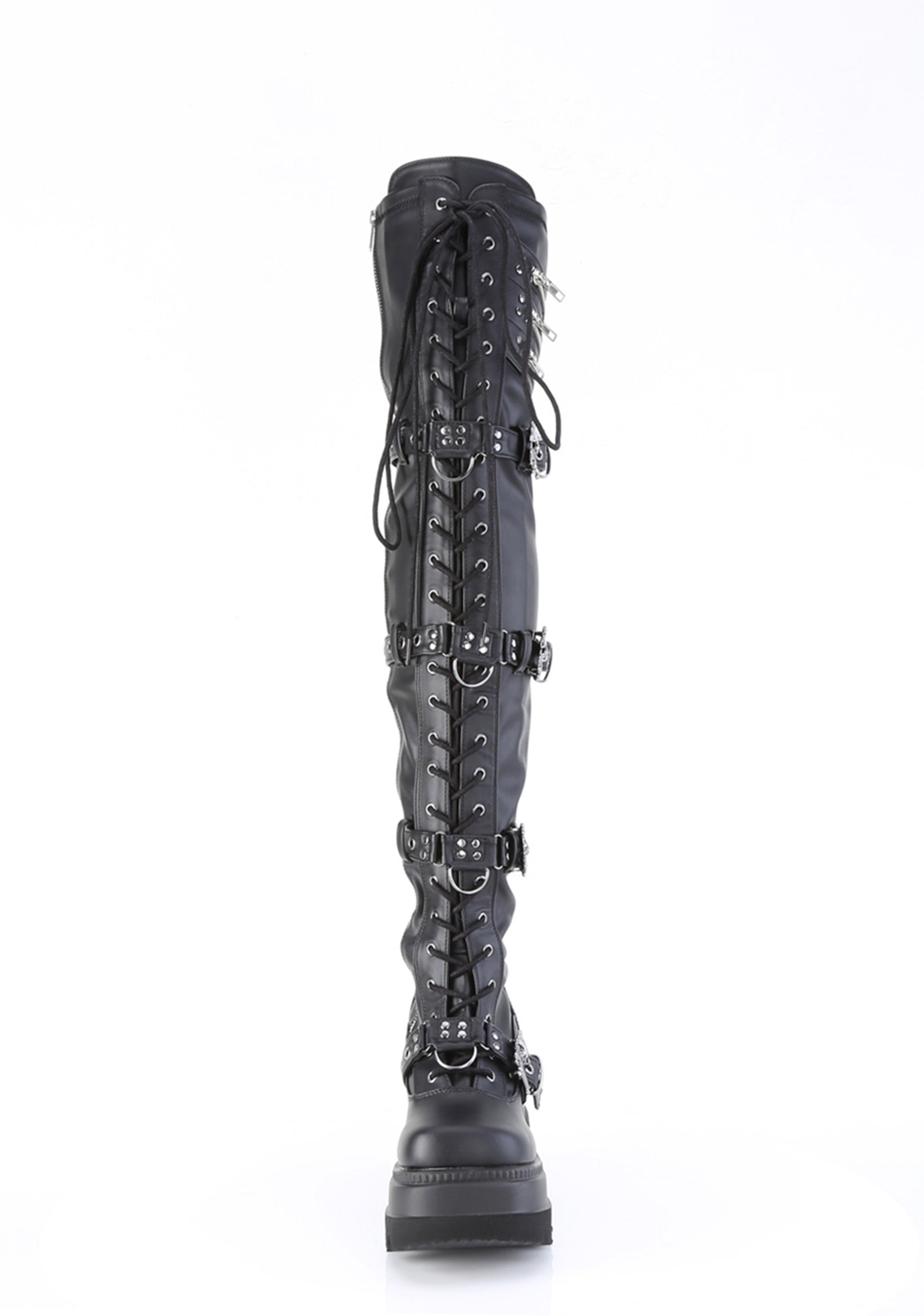 Shaker-420 Thigh-High Boots