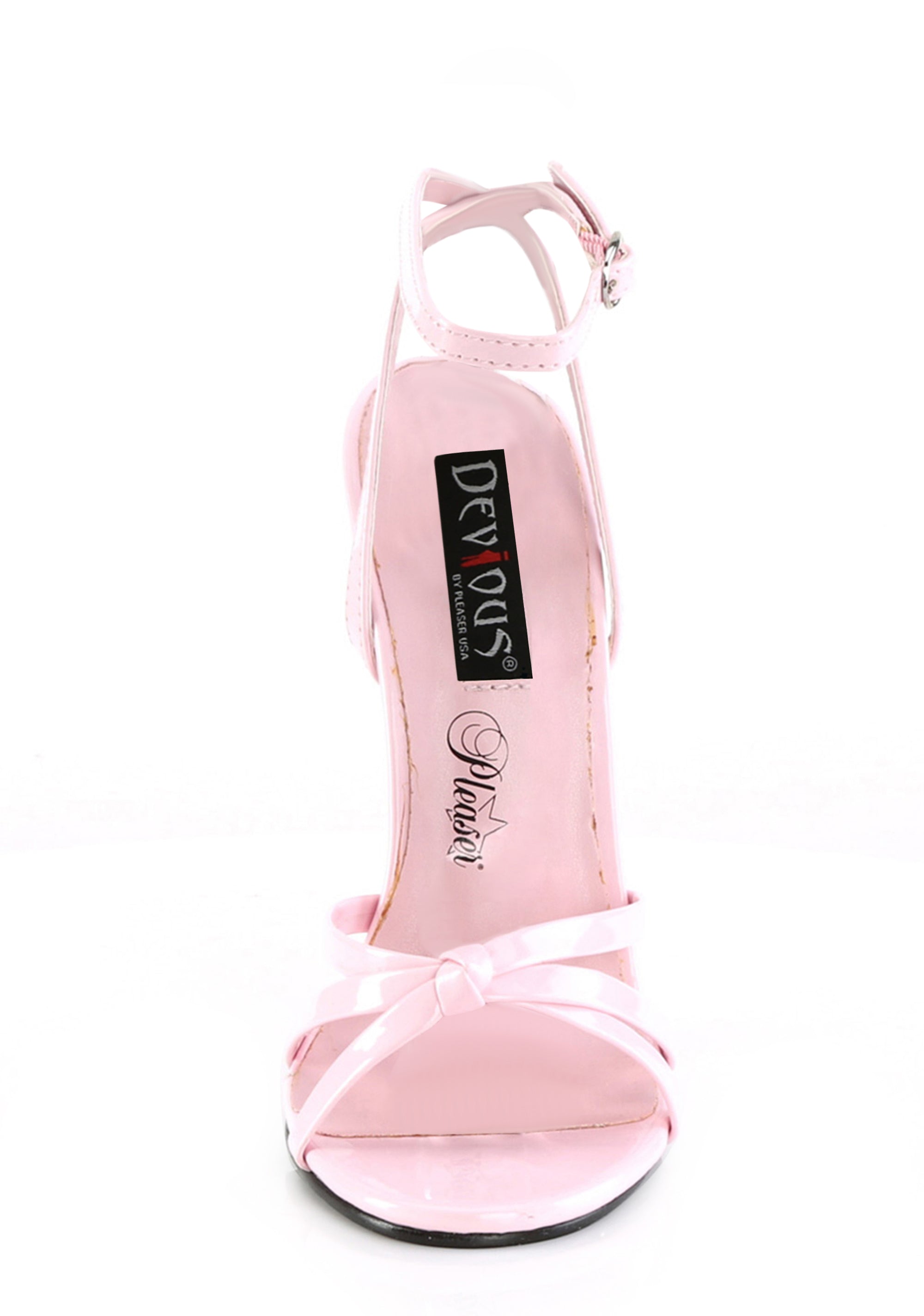 Domina-108 Wrap Heels - Light Pink