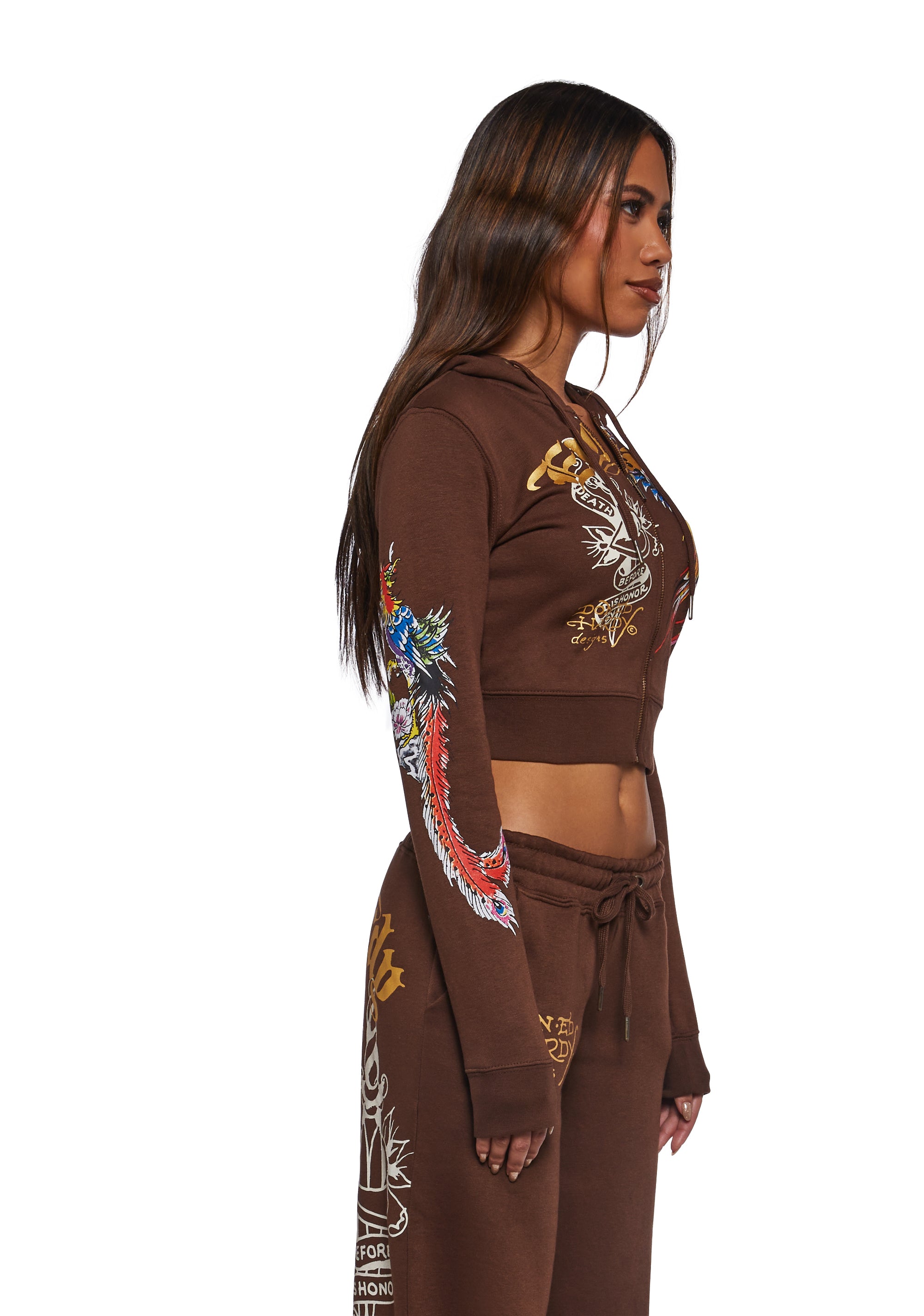 Phoenix Zip Front Hoodie