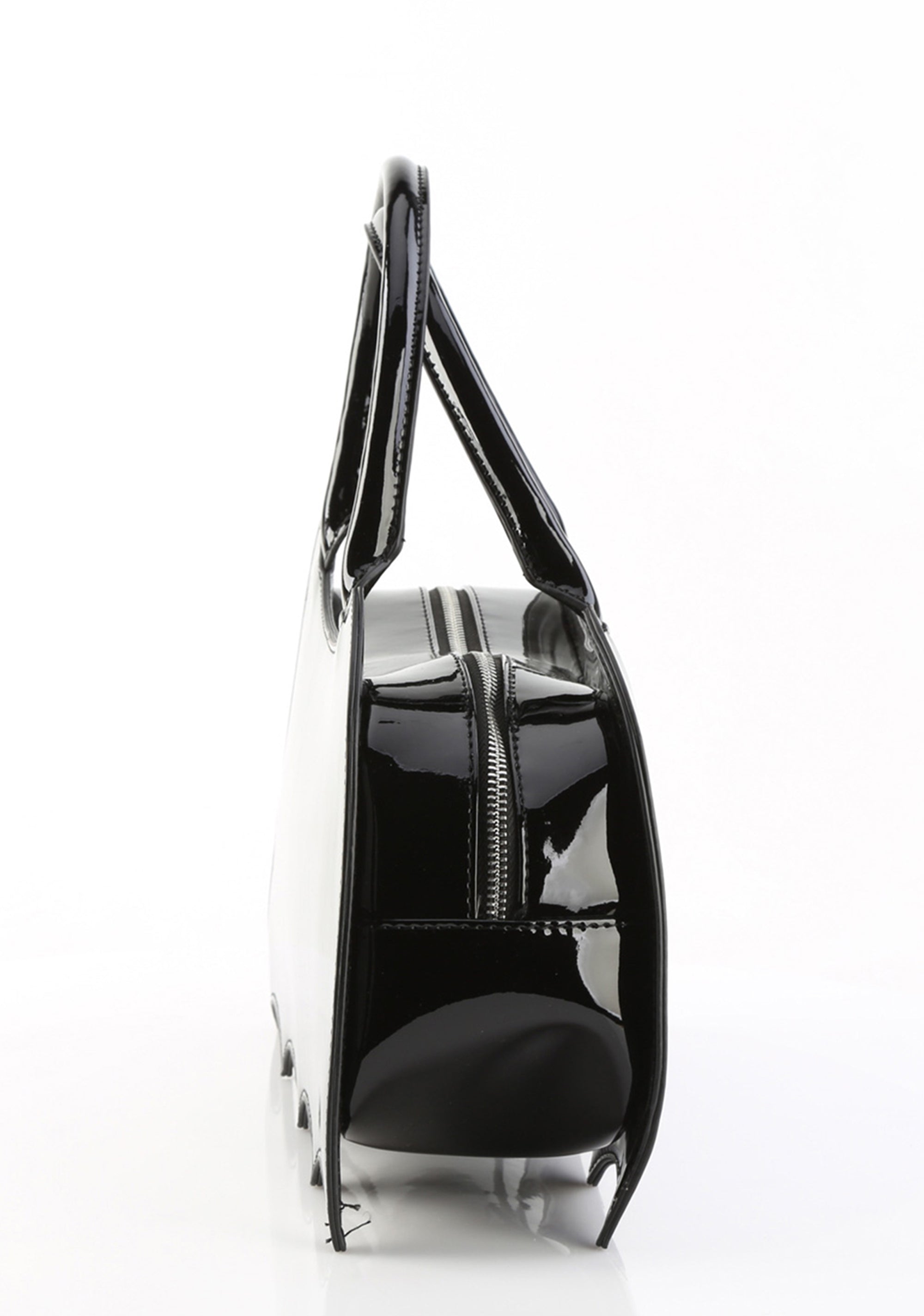 Patent Bat Shaped Handbag