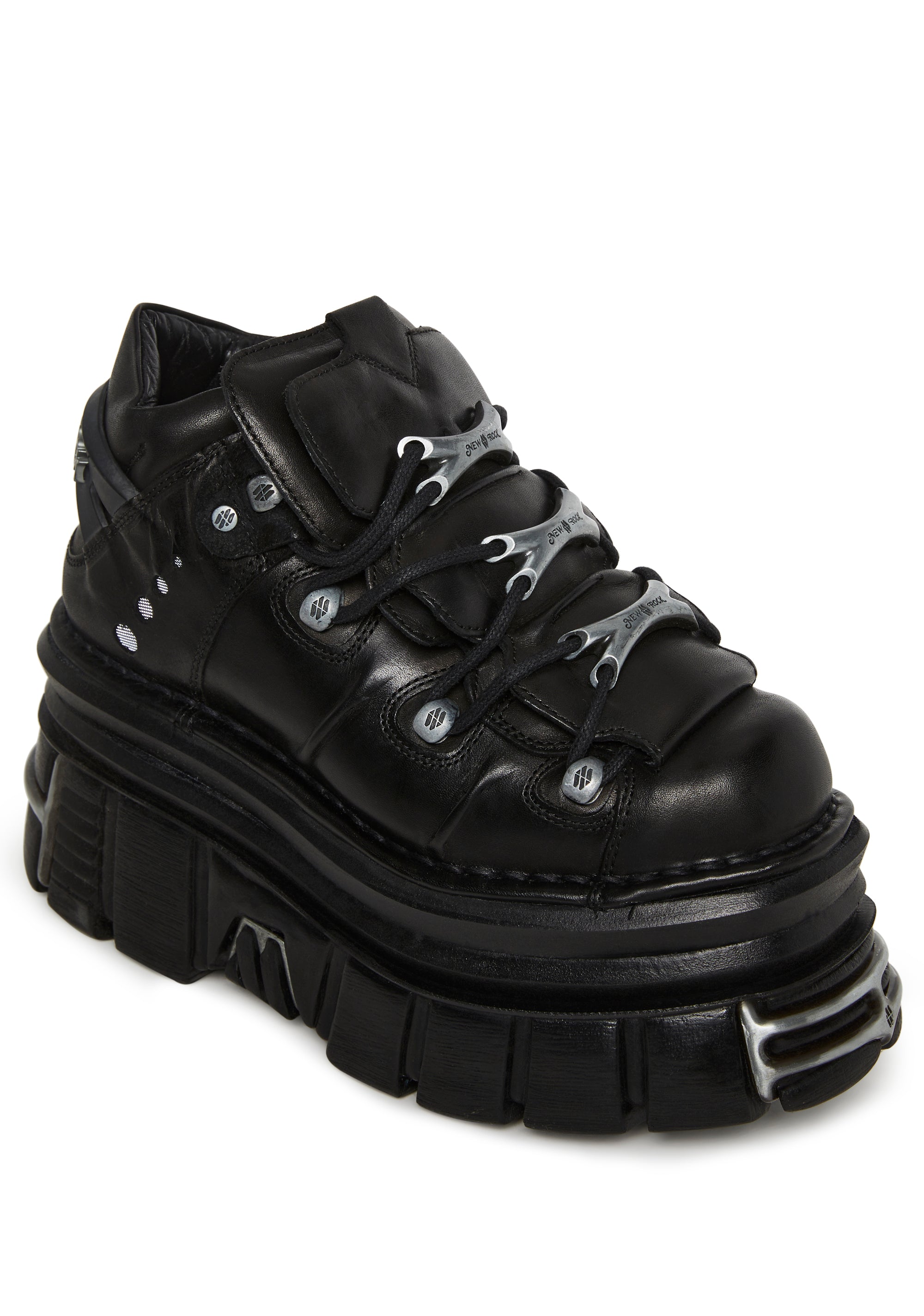 M-106-C179 Double Stacked Platform Sneakers
